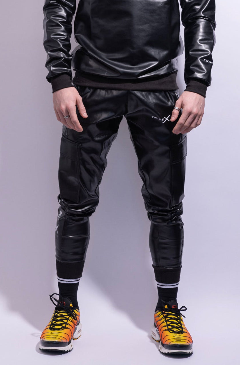 adonis pants I black I vegan leather