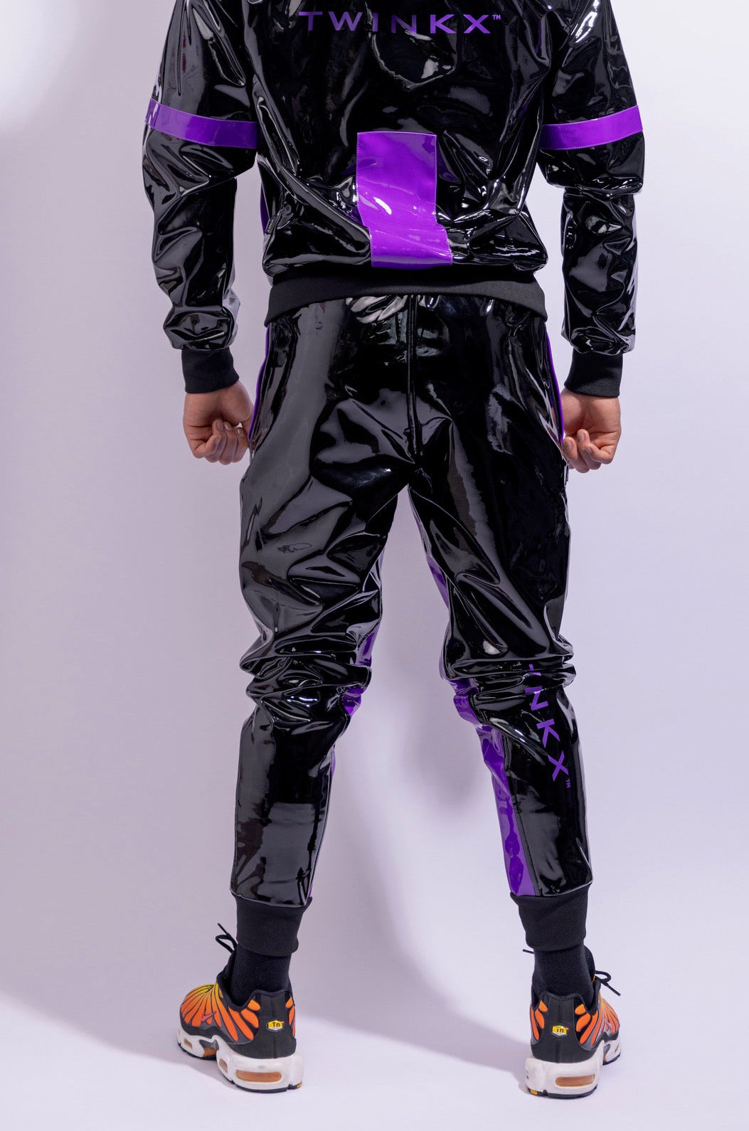 datingstar pants I black/purple I pvc pro