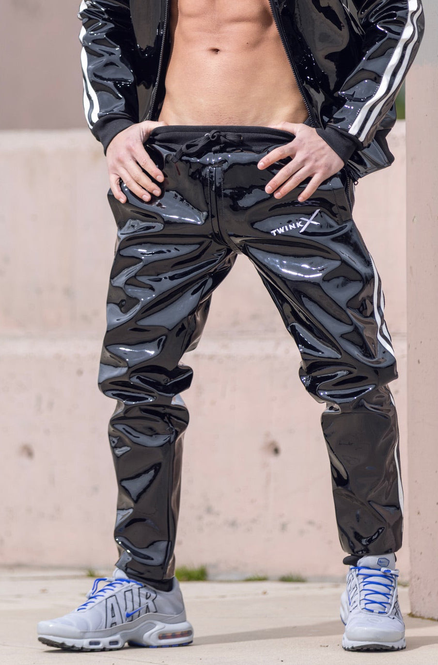 heroic x pants I black/white I pvc pro