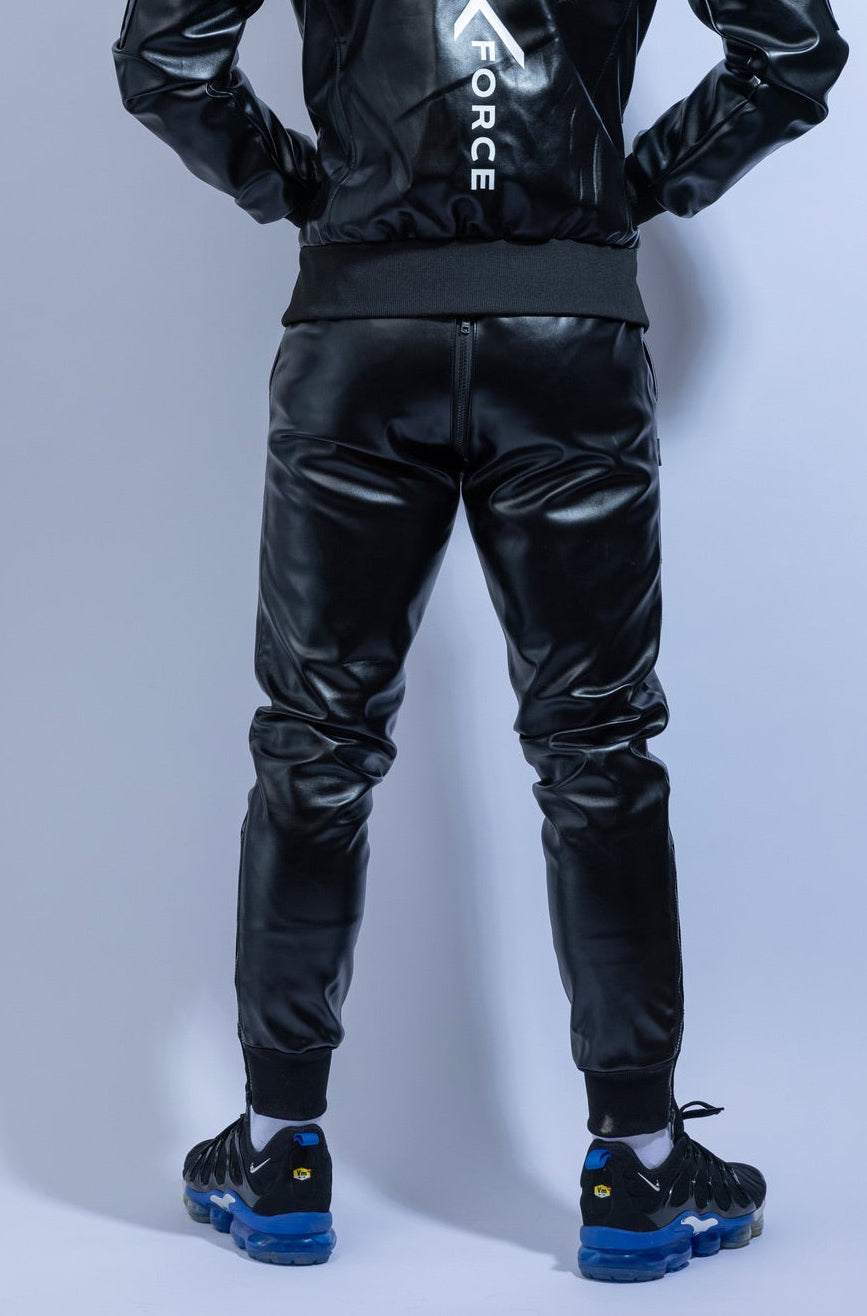 x-force flight pants I black I vegan leather