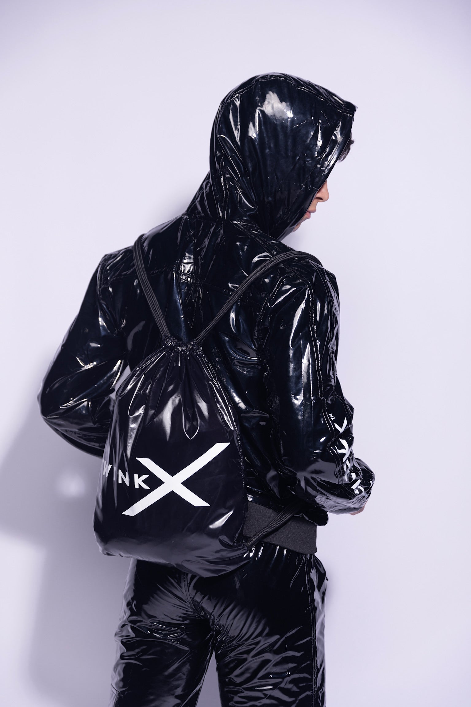 X GYMBAG I black/white I NYLON PRO