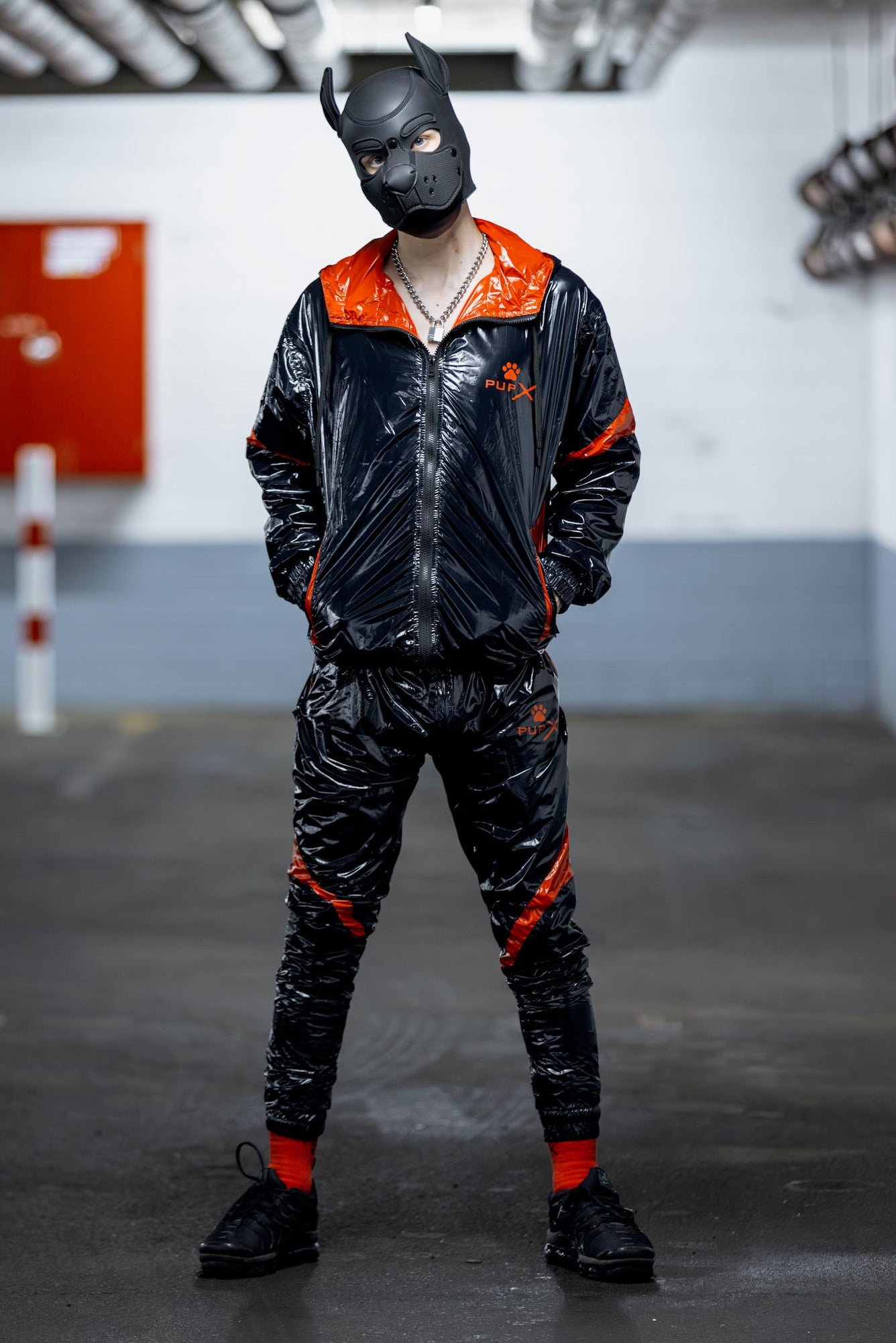 bark set I black/red I nylon pro