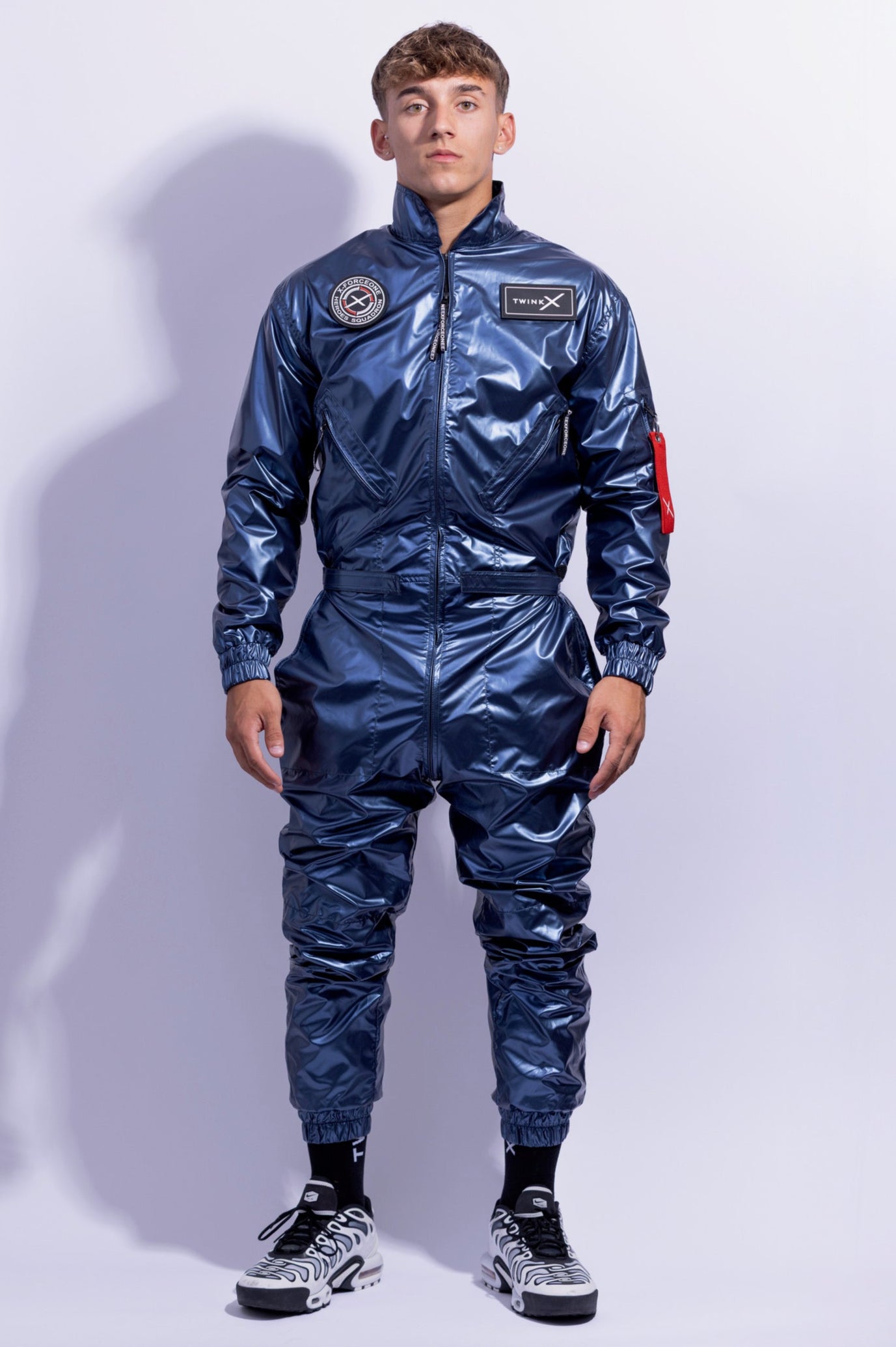 x-force flight suit I iced blue I nylon PRO