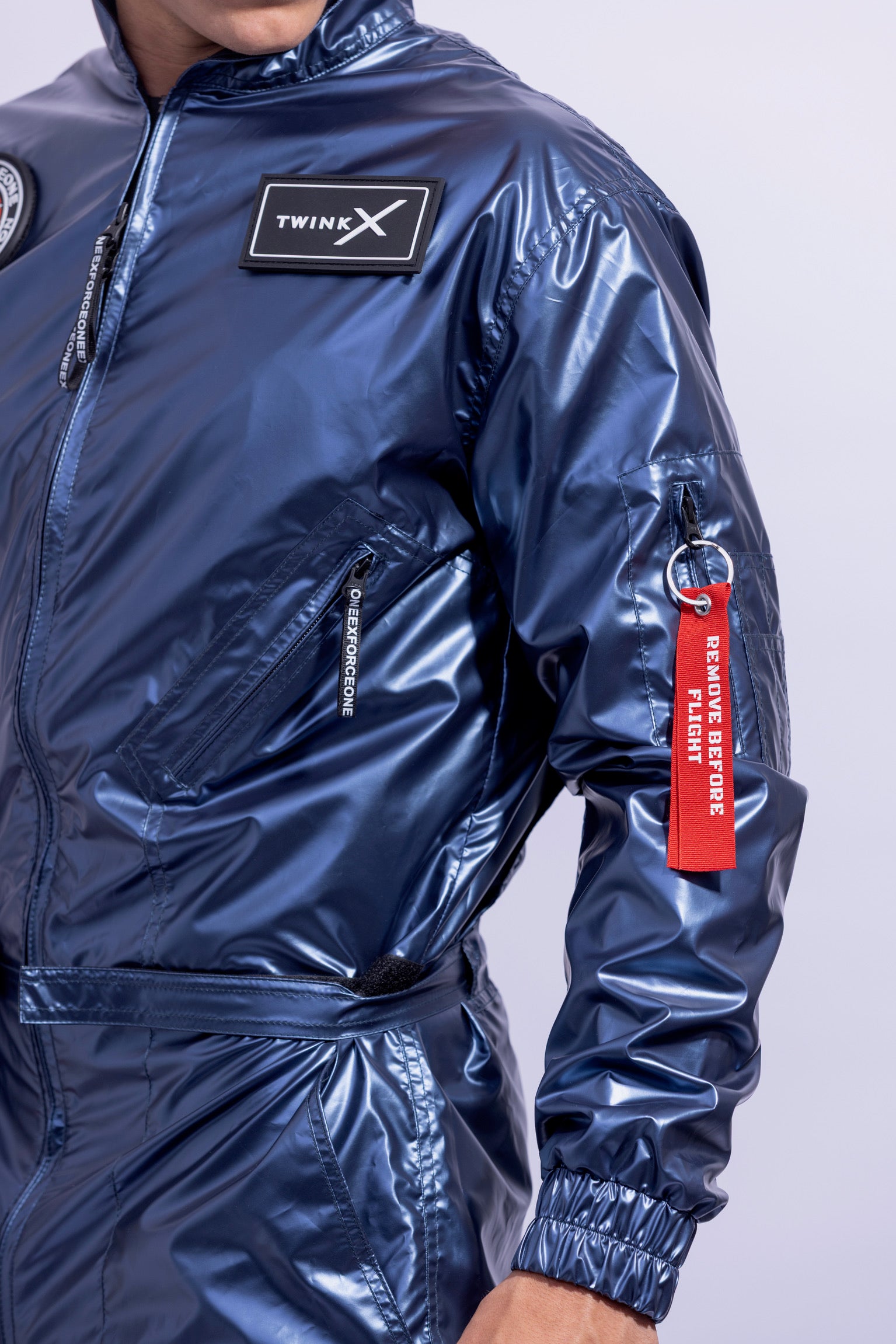 x-force flight suit I iced blue I nylon PRO