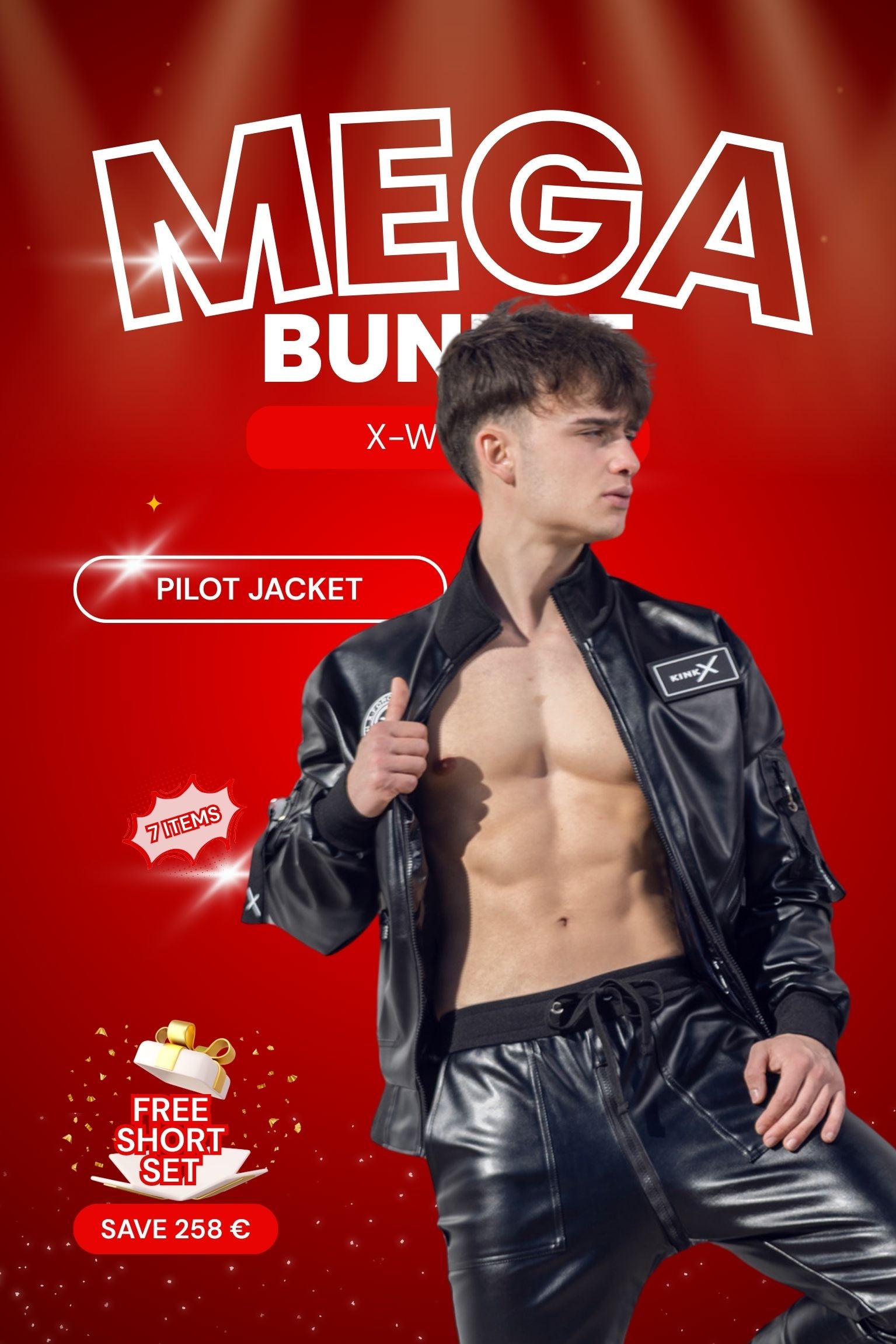 X-WORLD MEGA BUNDLE I BLACK I VEGAN LEATHER