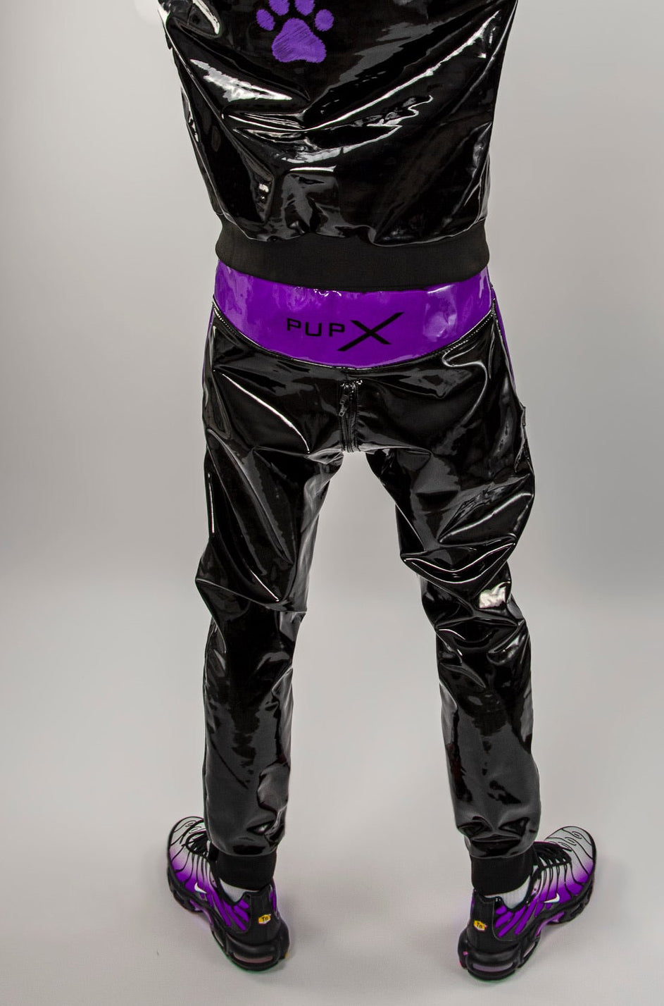 bark pants I black/purple I pvc pro