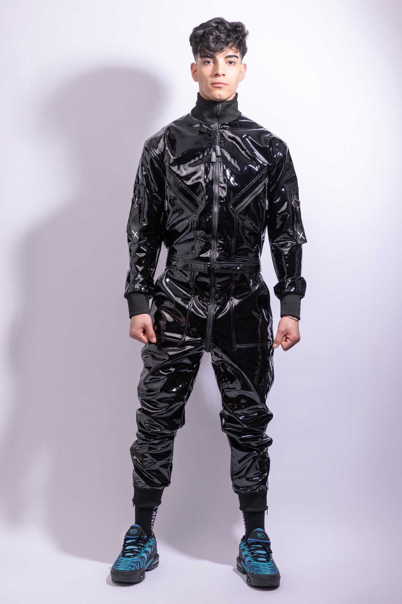 x-force flight suit I black I pvc pro