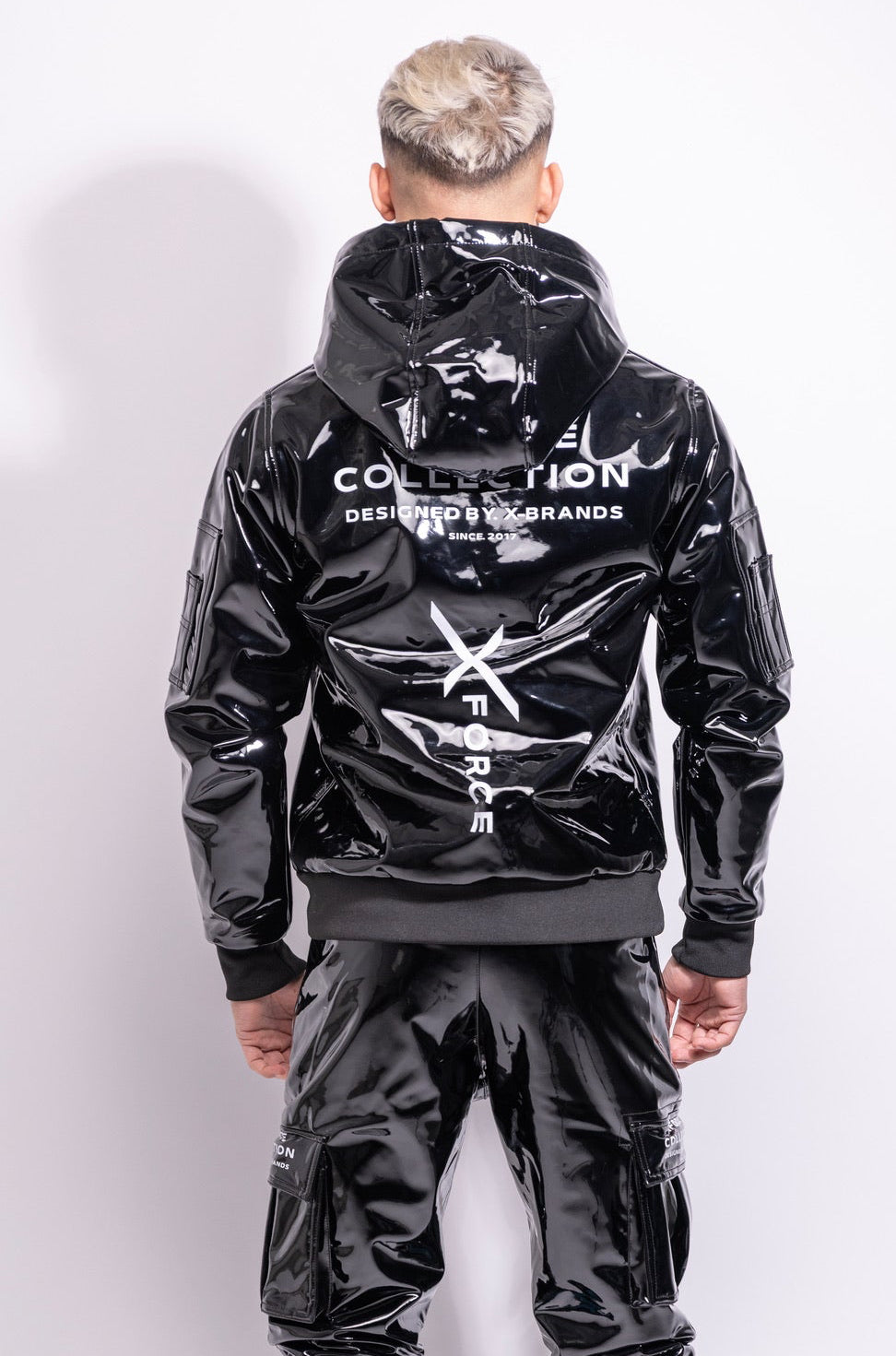 x-force flight hoodie I black I pvc pro