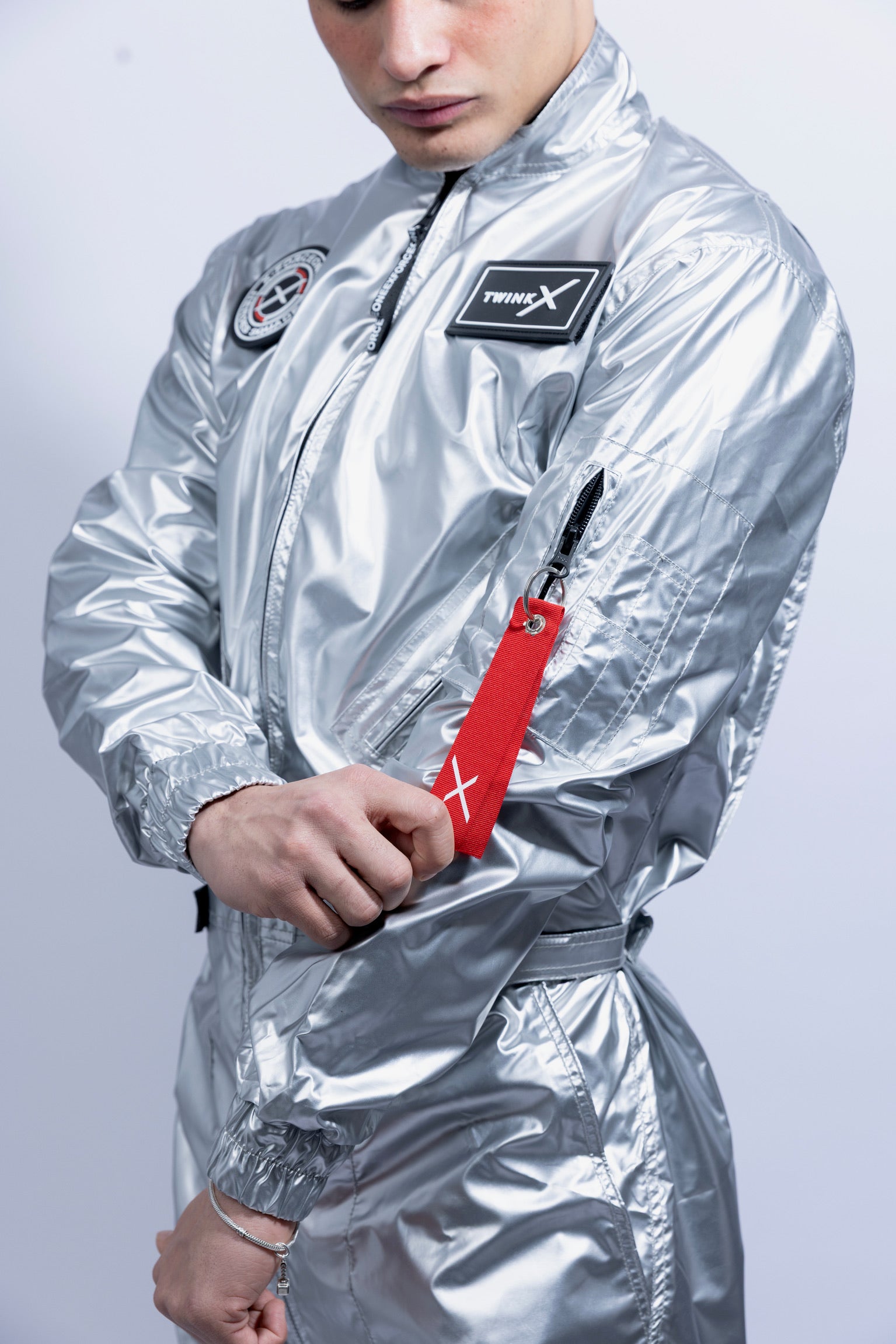 x-force flight suit I iced silver I nylon PRO