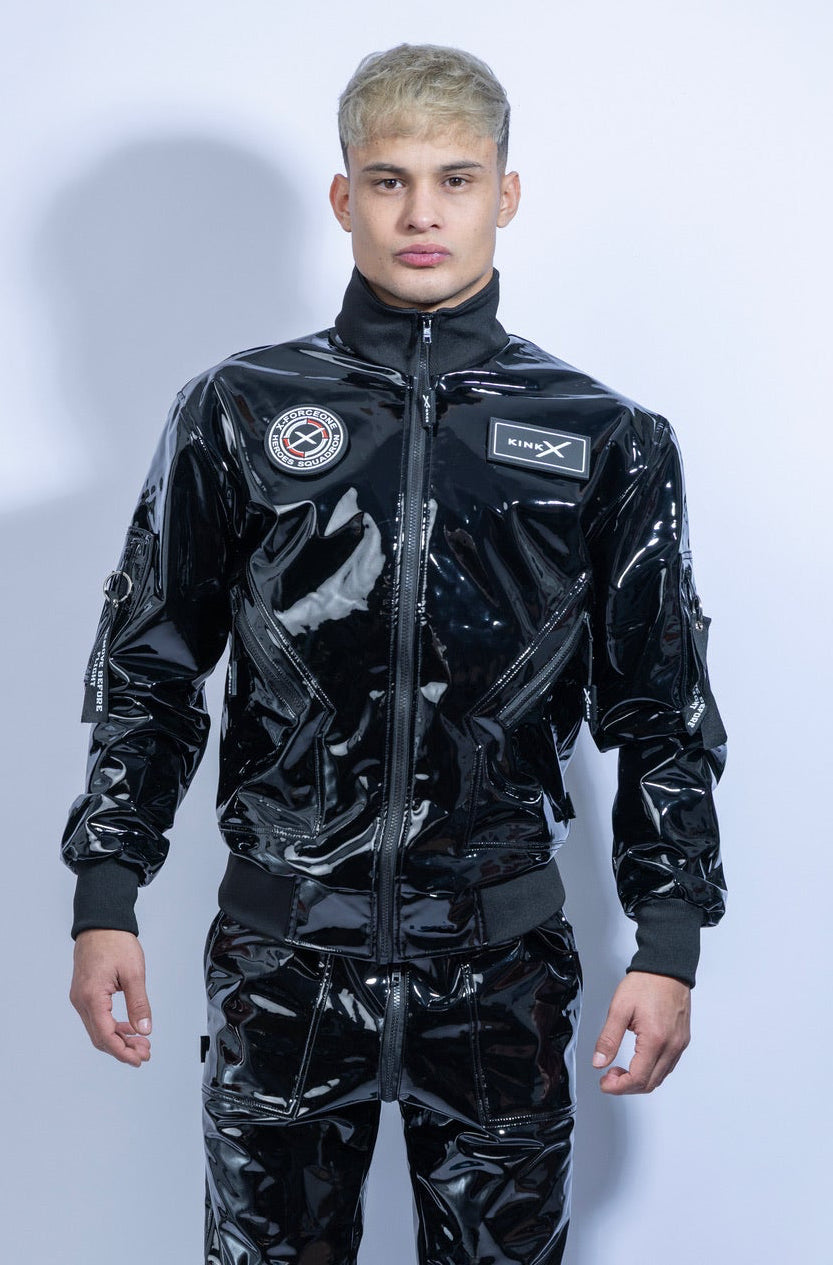 x-force pilot jacket I black I pvc pro
