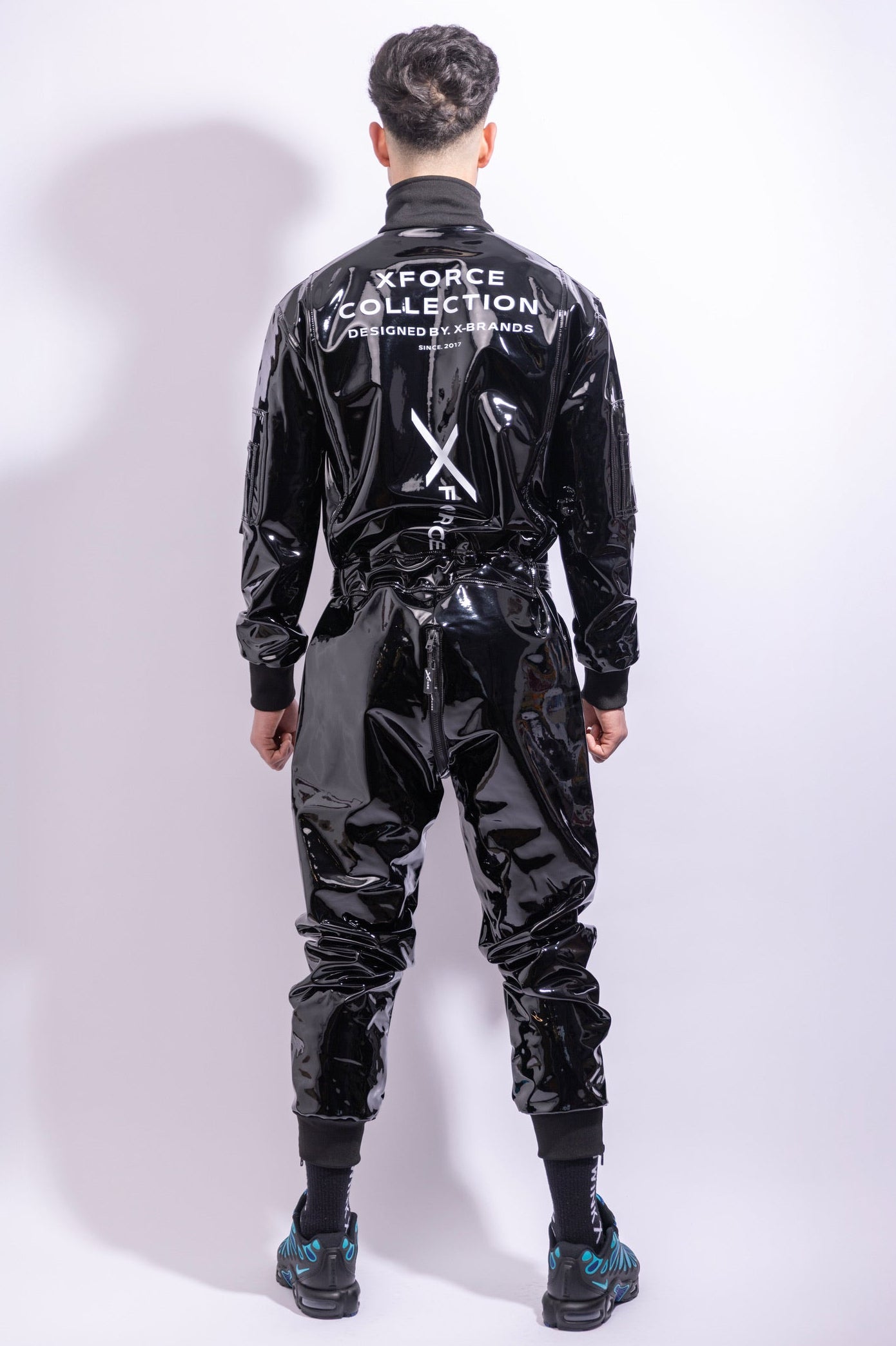 x-force flight suit I black I pvc pro
