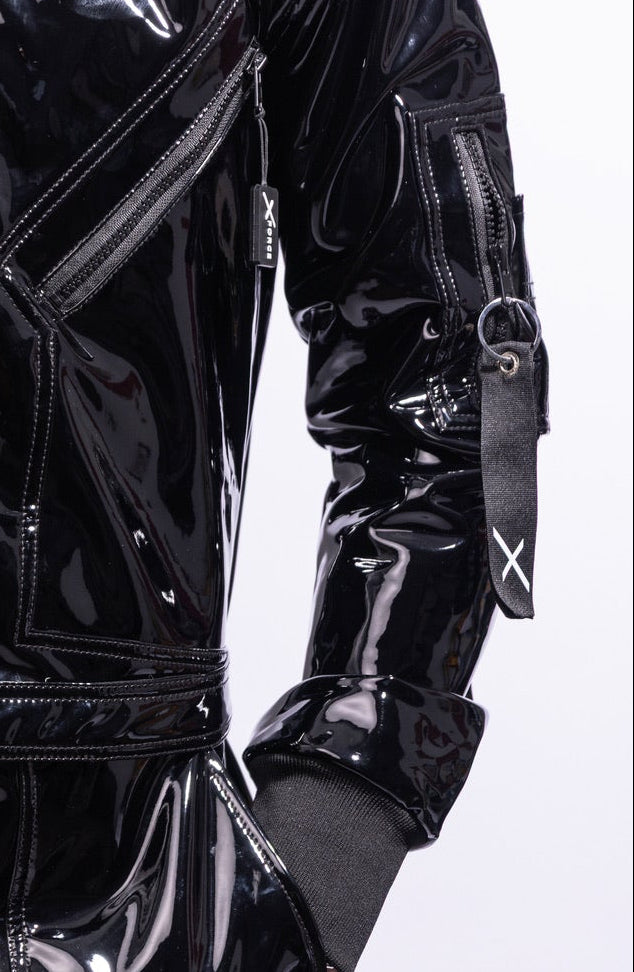 x-force flight suit I black I pvc pro