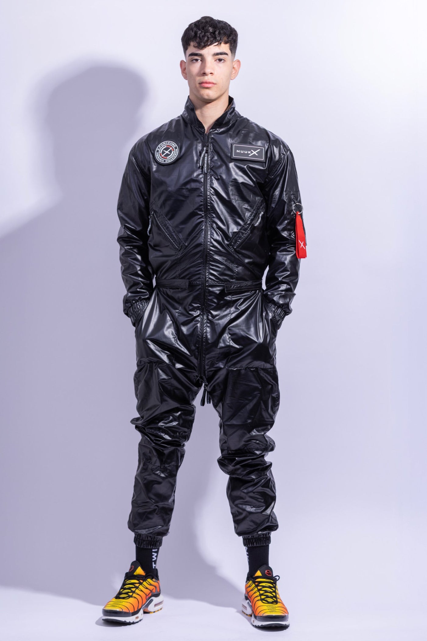 x-force flight suit I iced black I nylon PRO