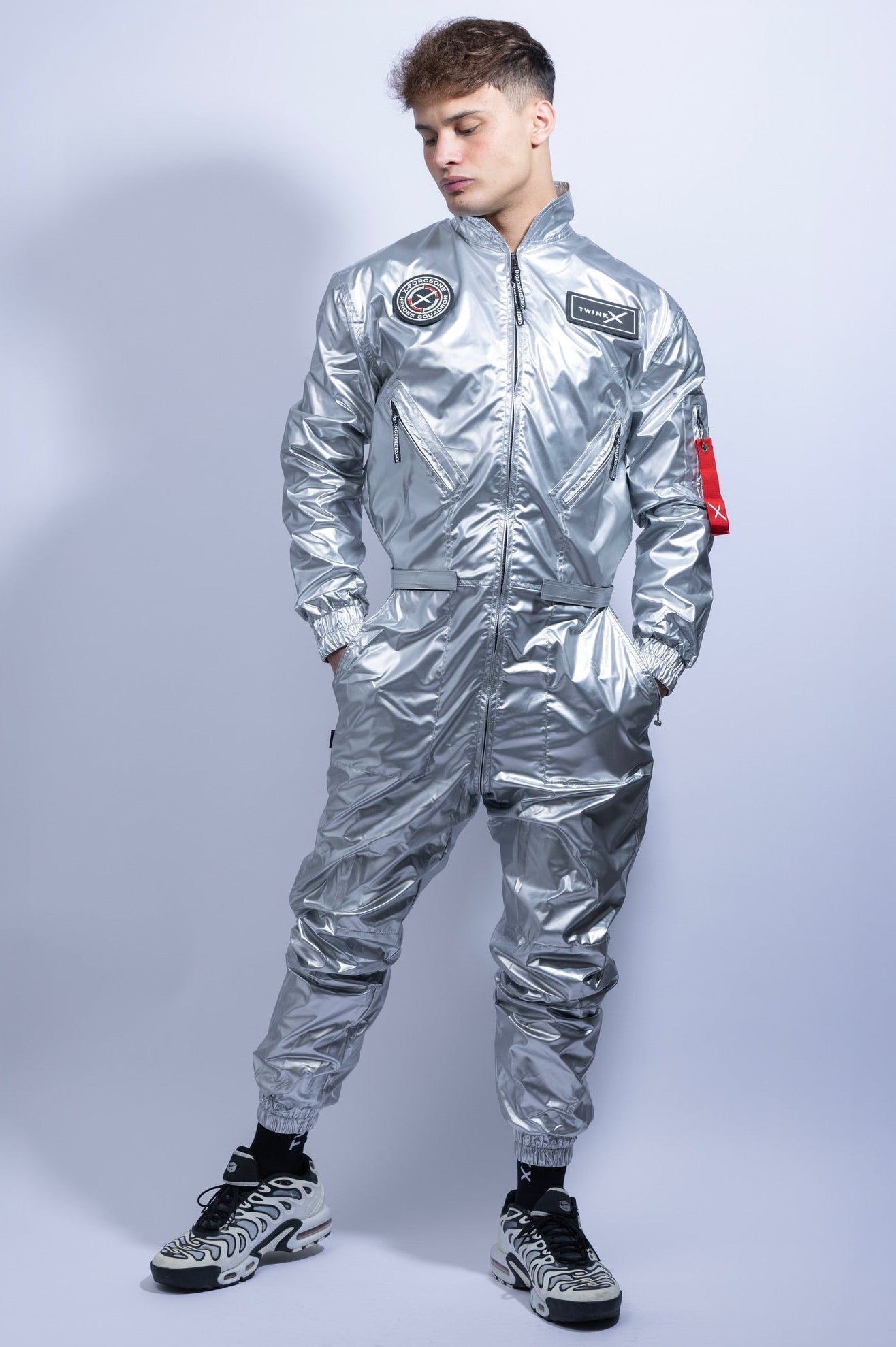 x-force flight suit I iced silver I nylon PRO