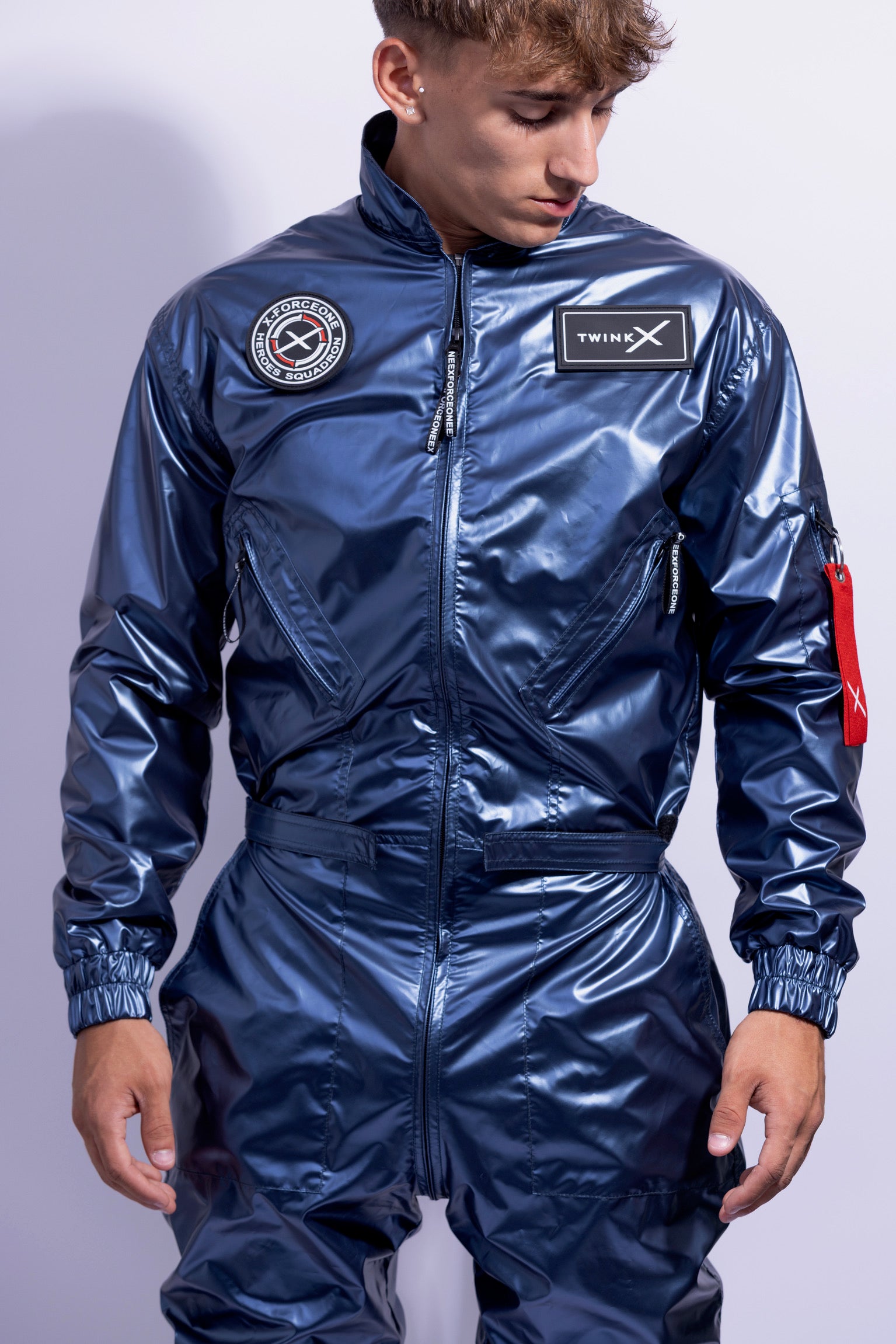 x-force flight suit I iced blue I nylon PRO