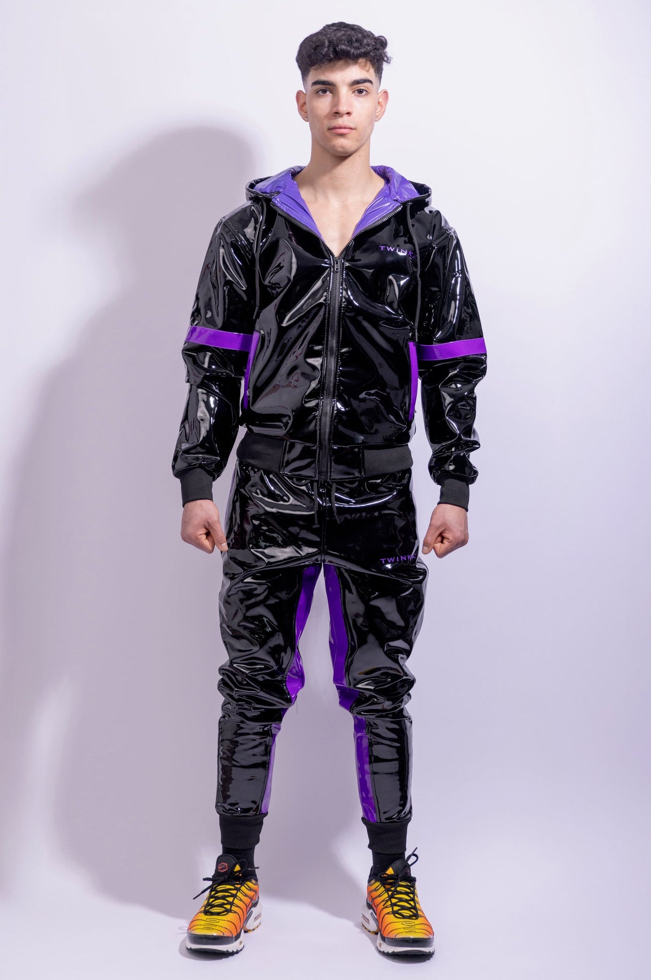 DATINGSTAR SET I BLACK/PURPLE I PVC PRO