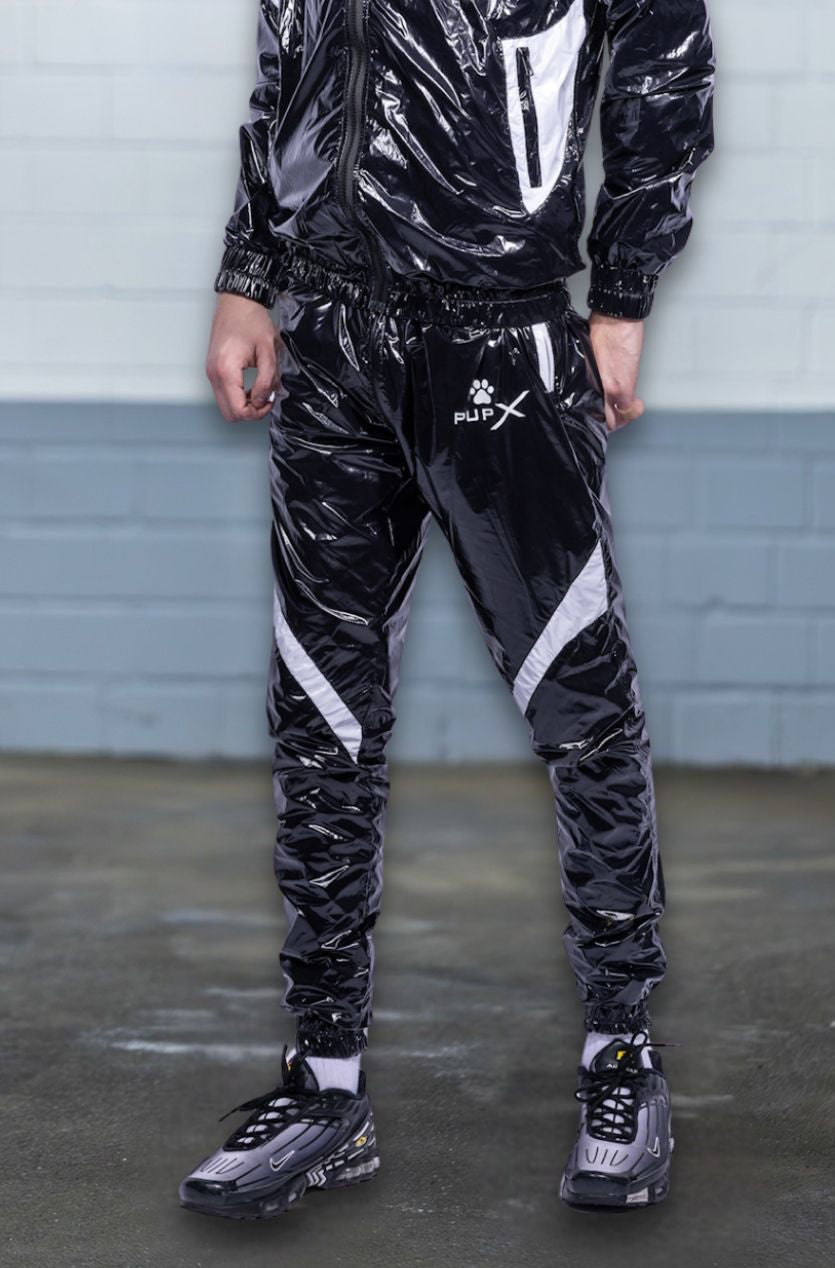 bark pants I black/white I nylon pro