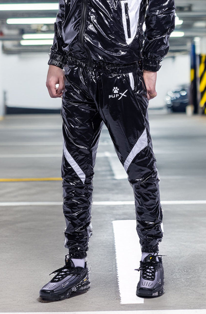 bark pants I black/white I nylon pro