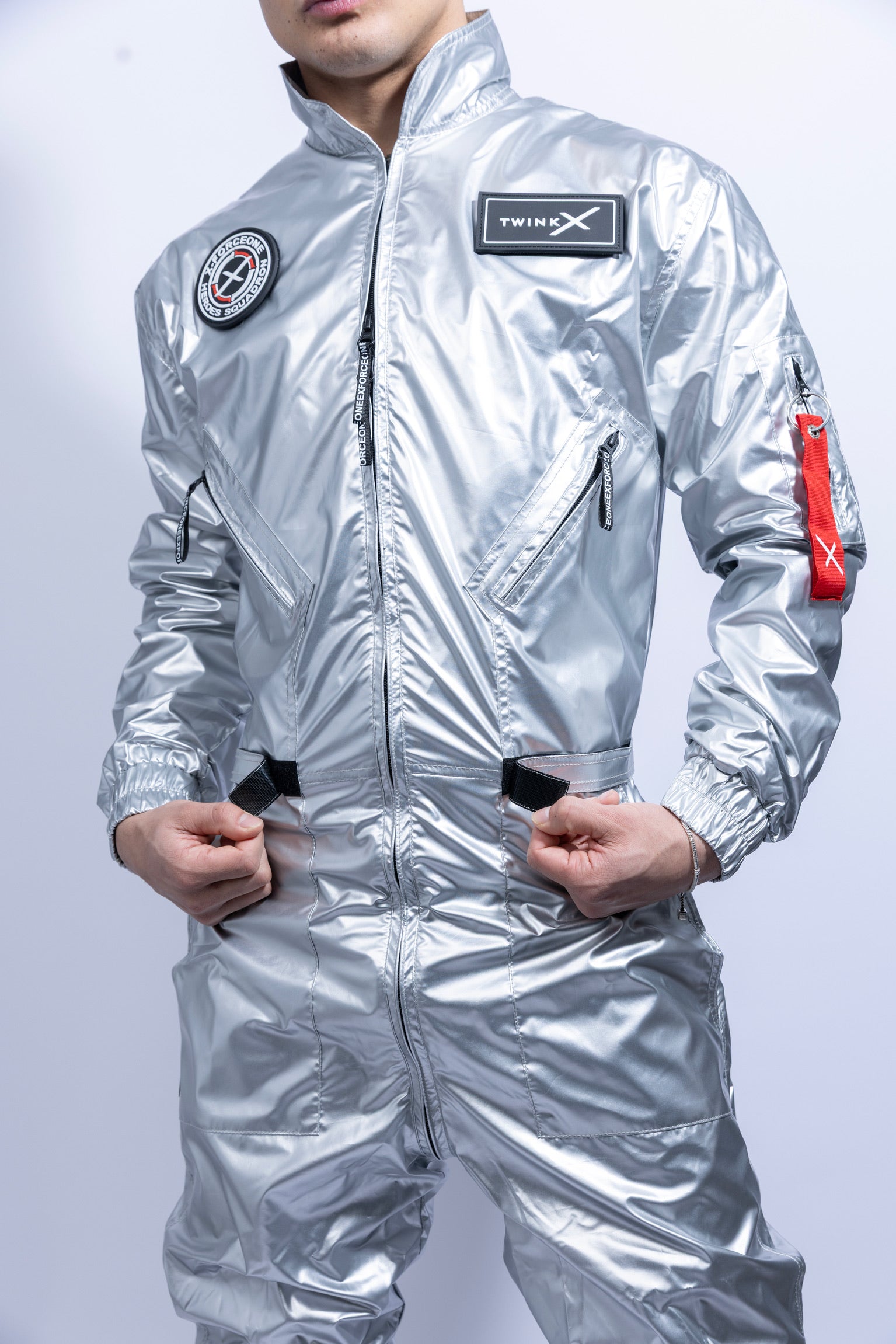 x-force flight suit I iced silver I nylon PRO