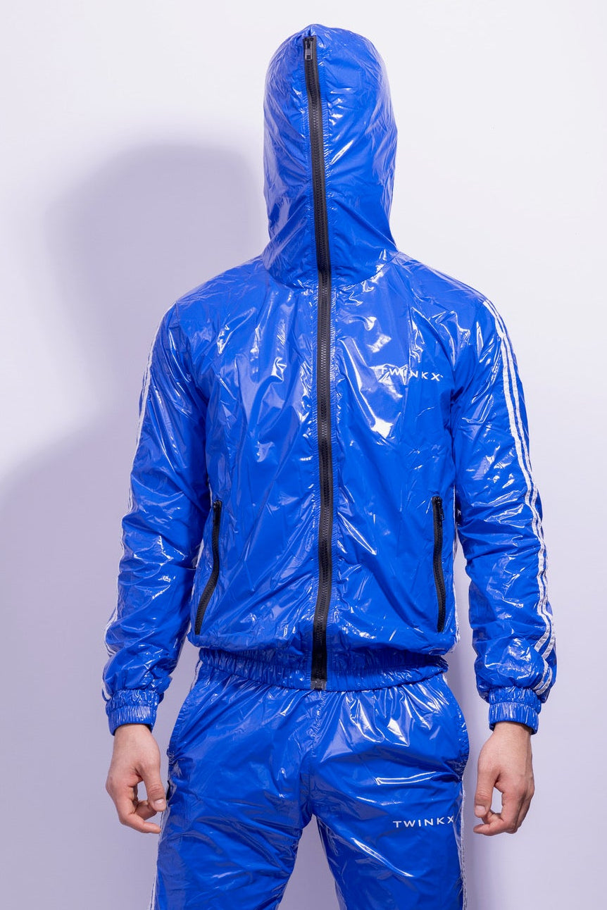 hero jacket I royal blue/white I nylon pro