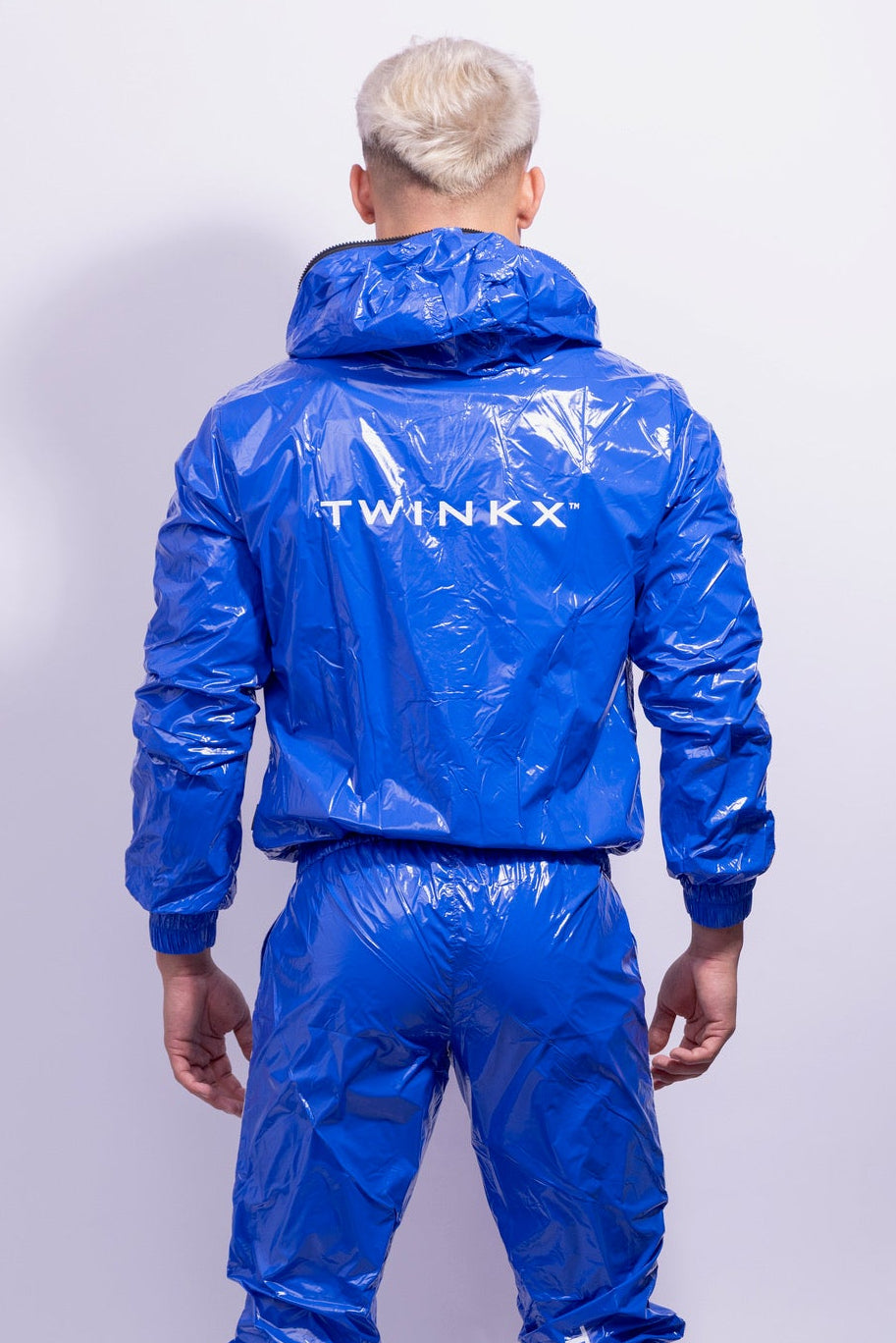 hero jacket I royal blue/white I nylon pro