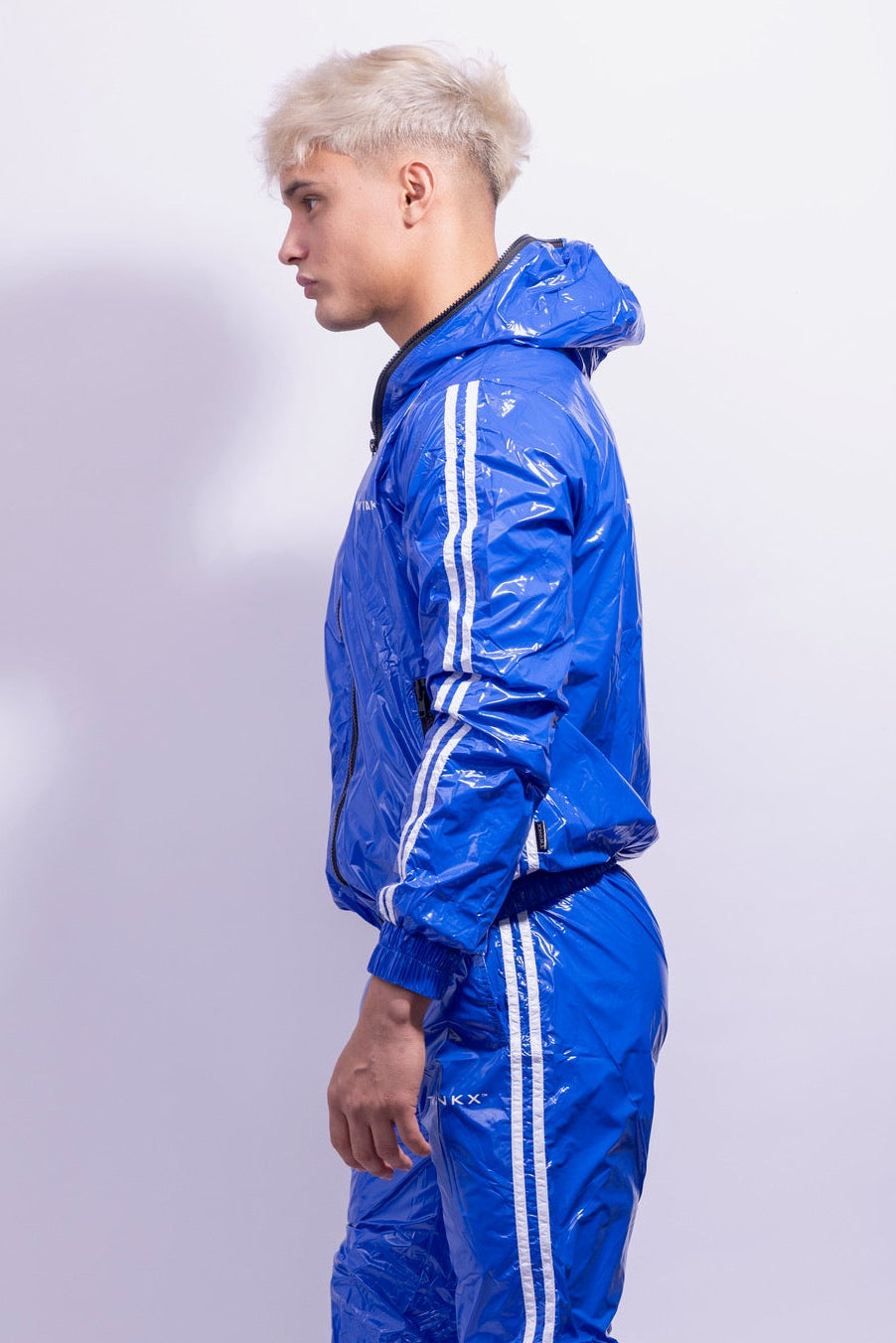 hero jacket I royal blue/white I nylon pro