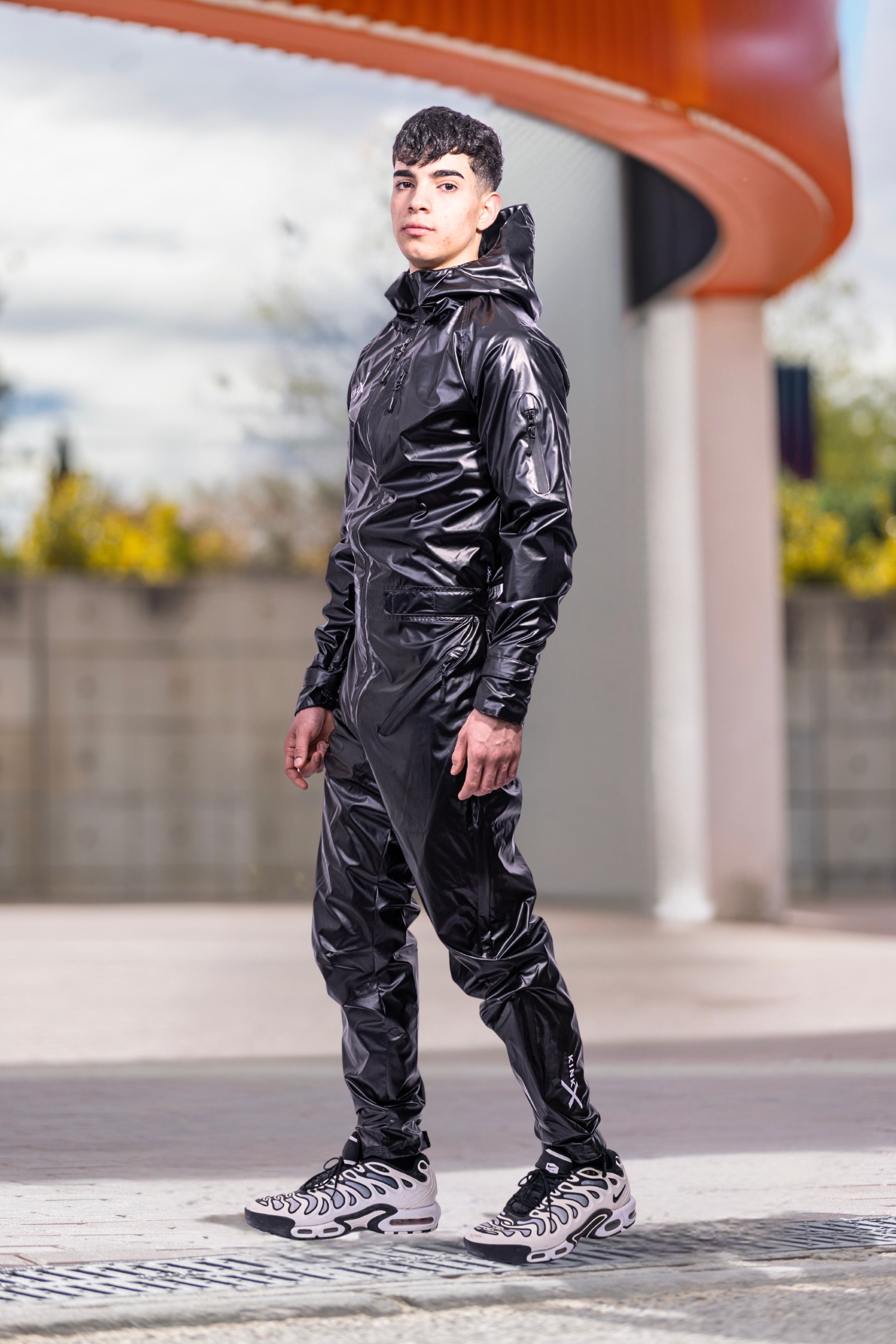 come.x.play fullsuit I iced black I nylon pro