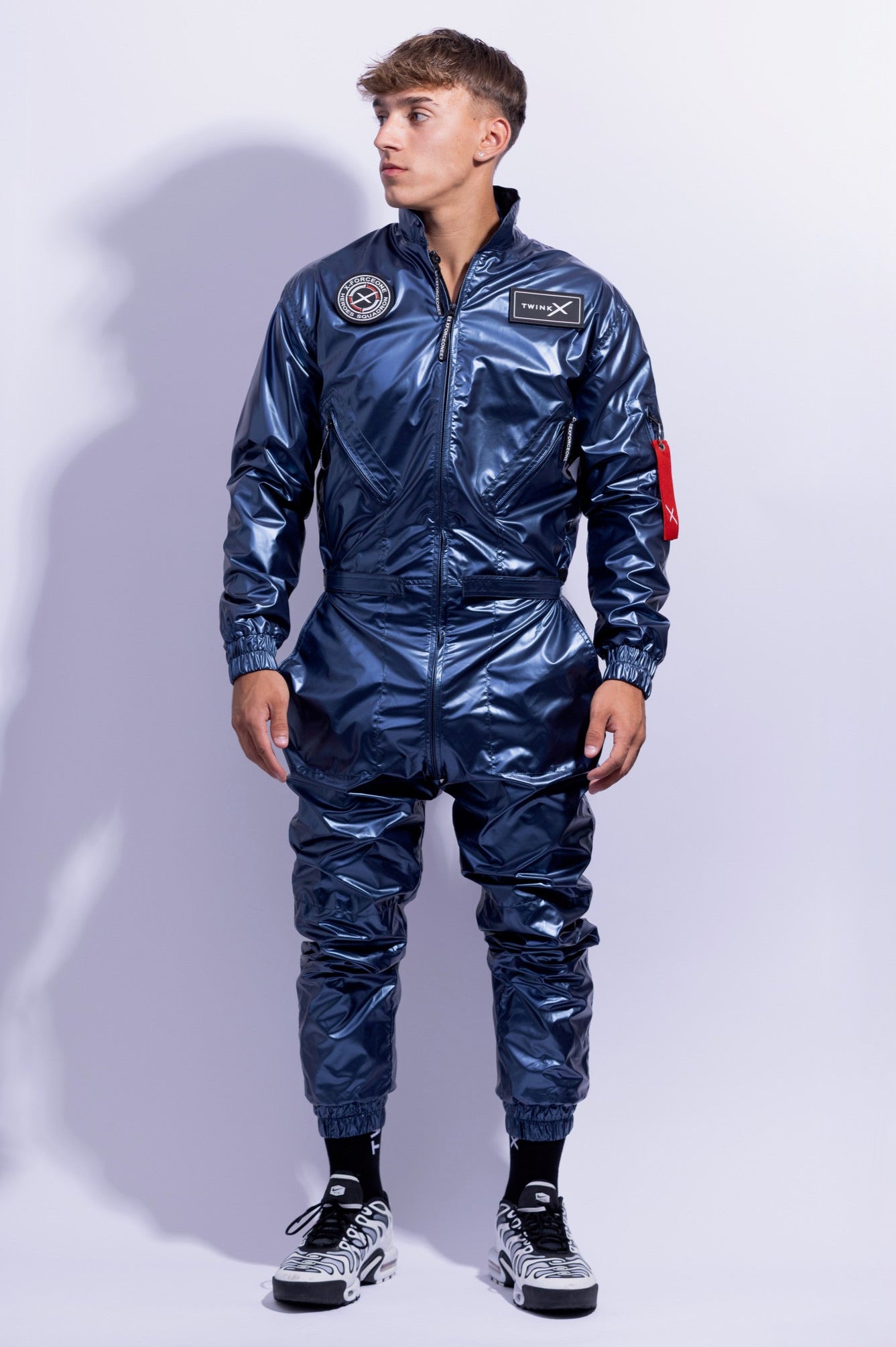 x-force flight suit I iced blue I nylon PRO