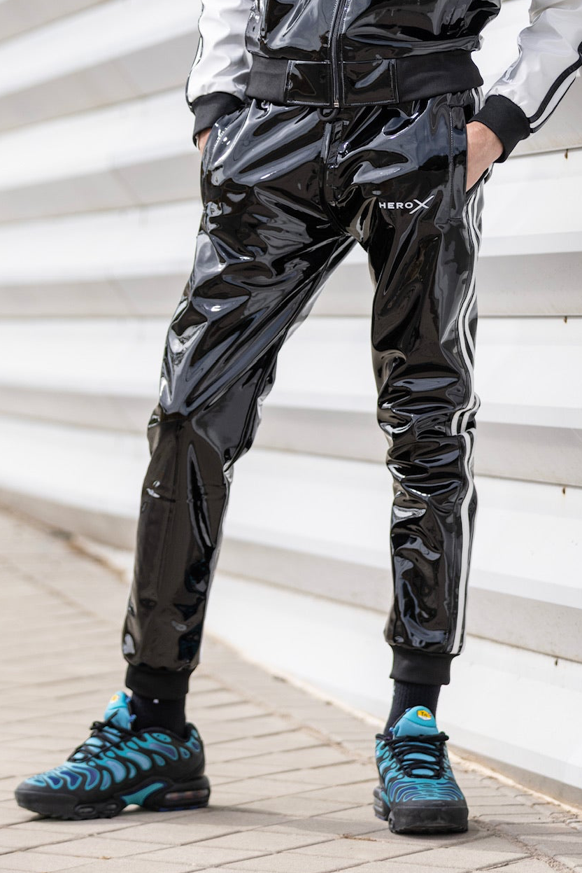 hero x pants I black/white I pvc pro