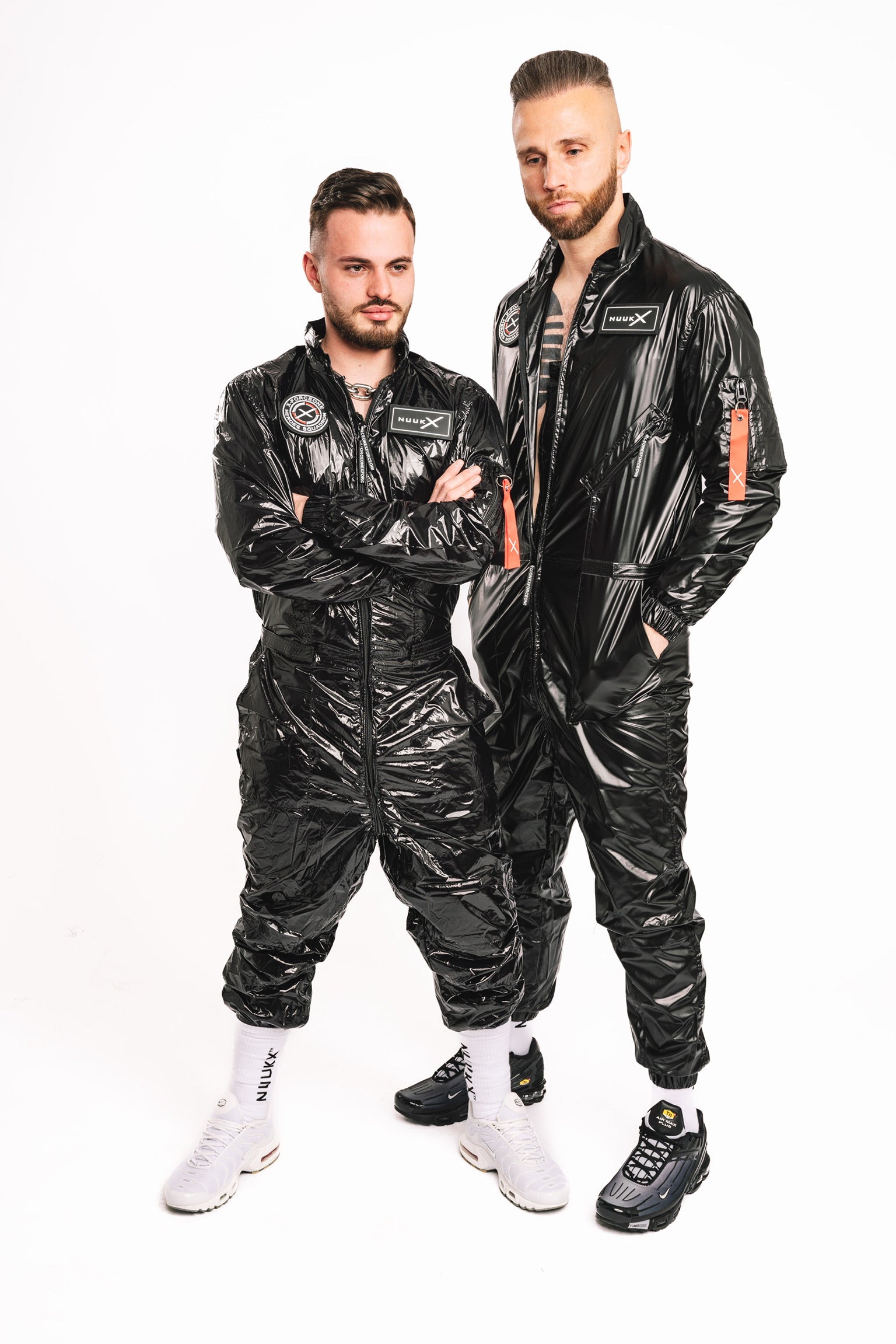 x-forceone flight suit I shiny black I nylon PRO