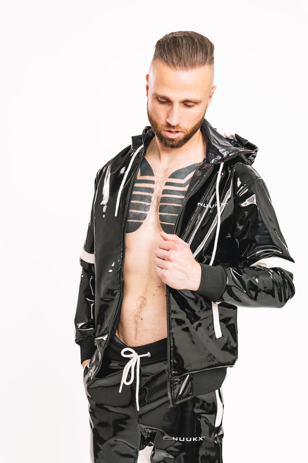 datingstar jacket I black/white I pvc pro