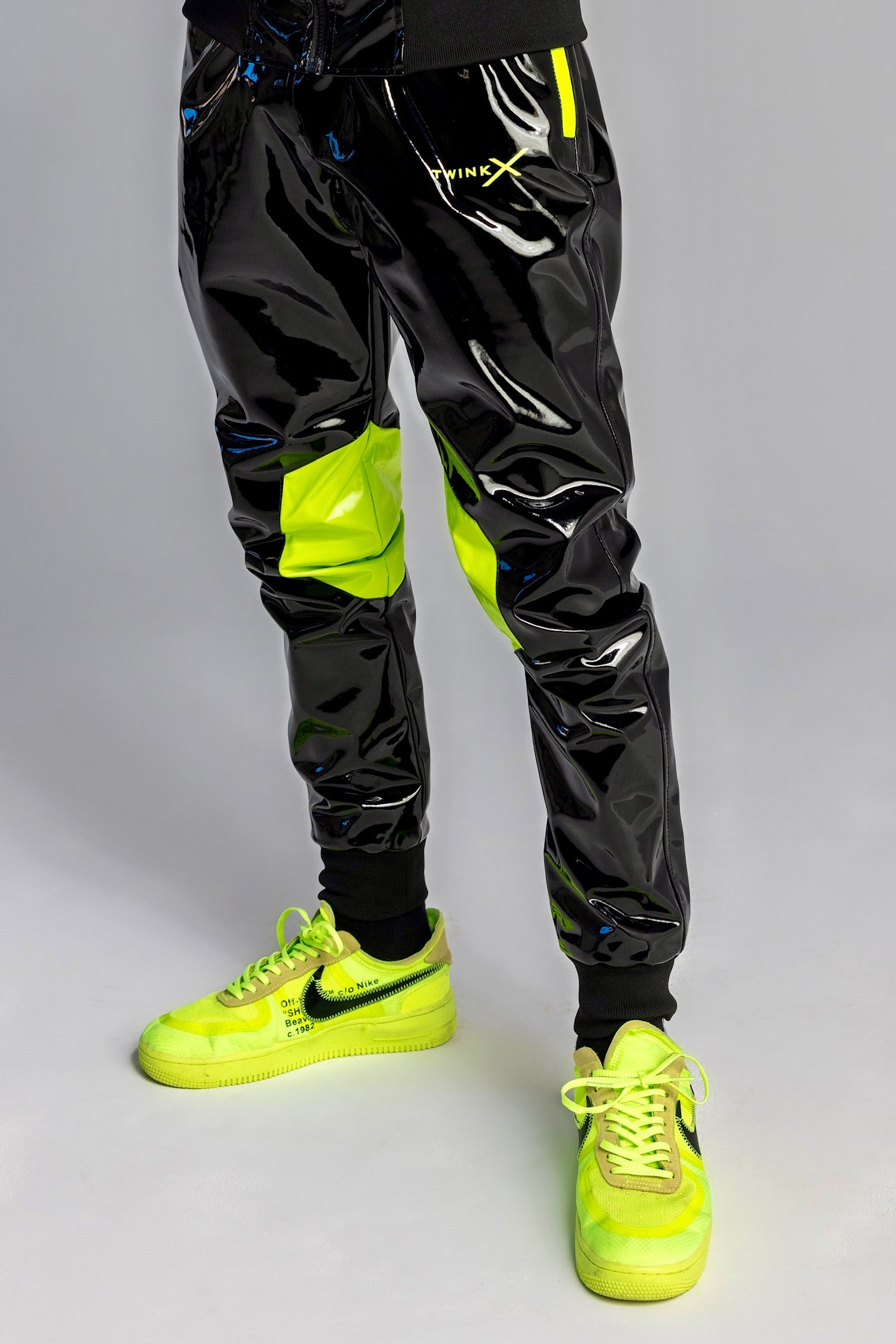 datingstar berlin pants I black neon I pvc pro