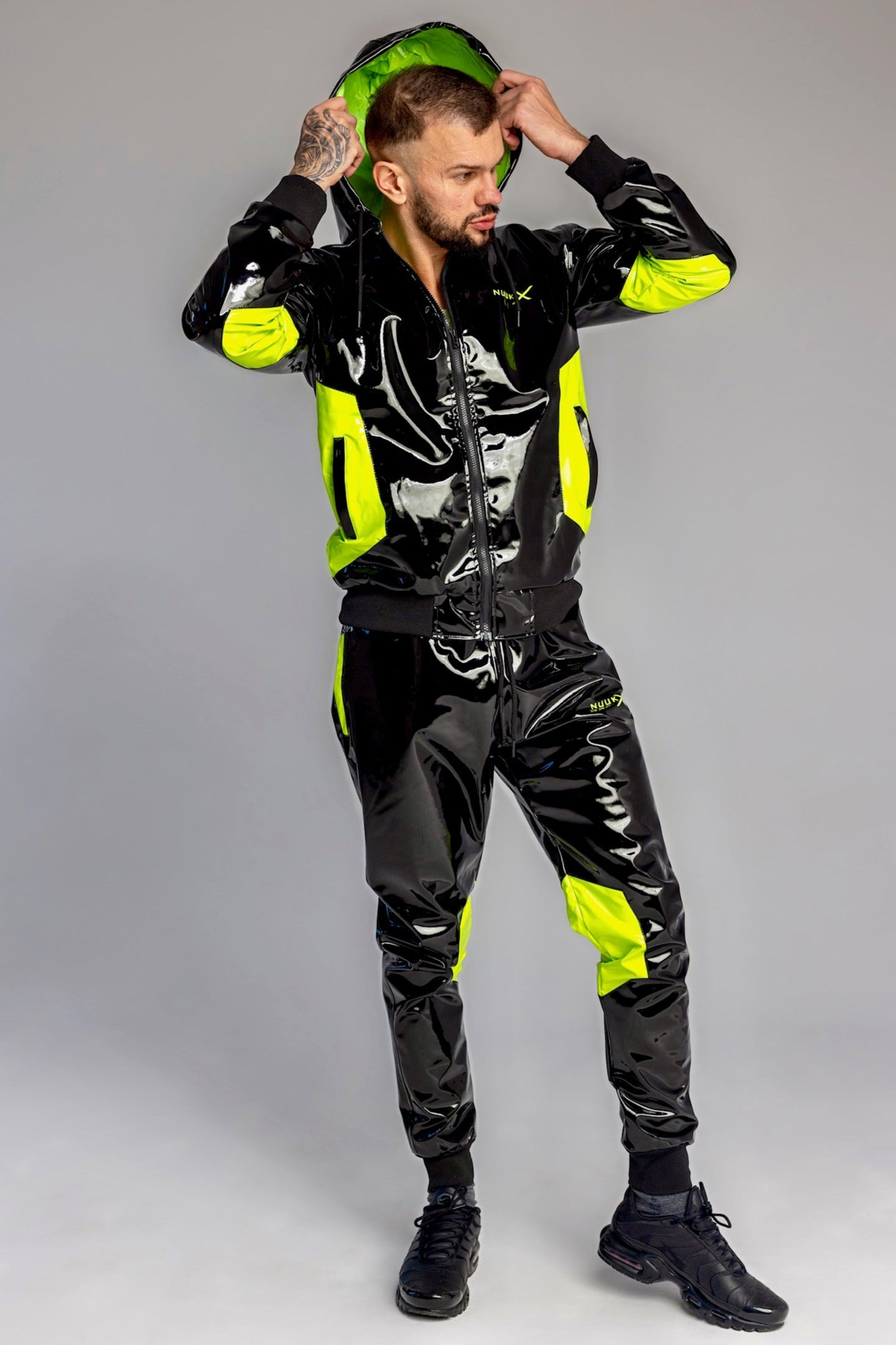 DATINGSTAR BERLIN SET I BLACK/NEON I PVC PRO