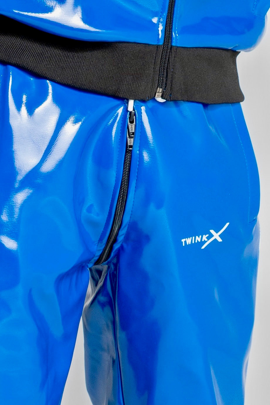 superhero pants I blue/white I pvc pro