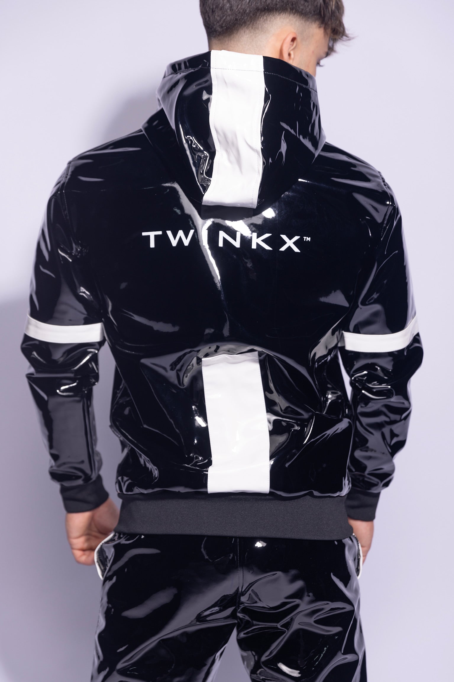 datingstar jacket I black/white I pvc pro