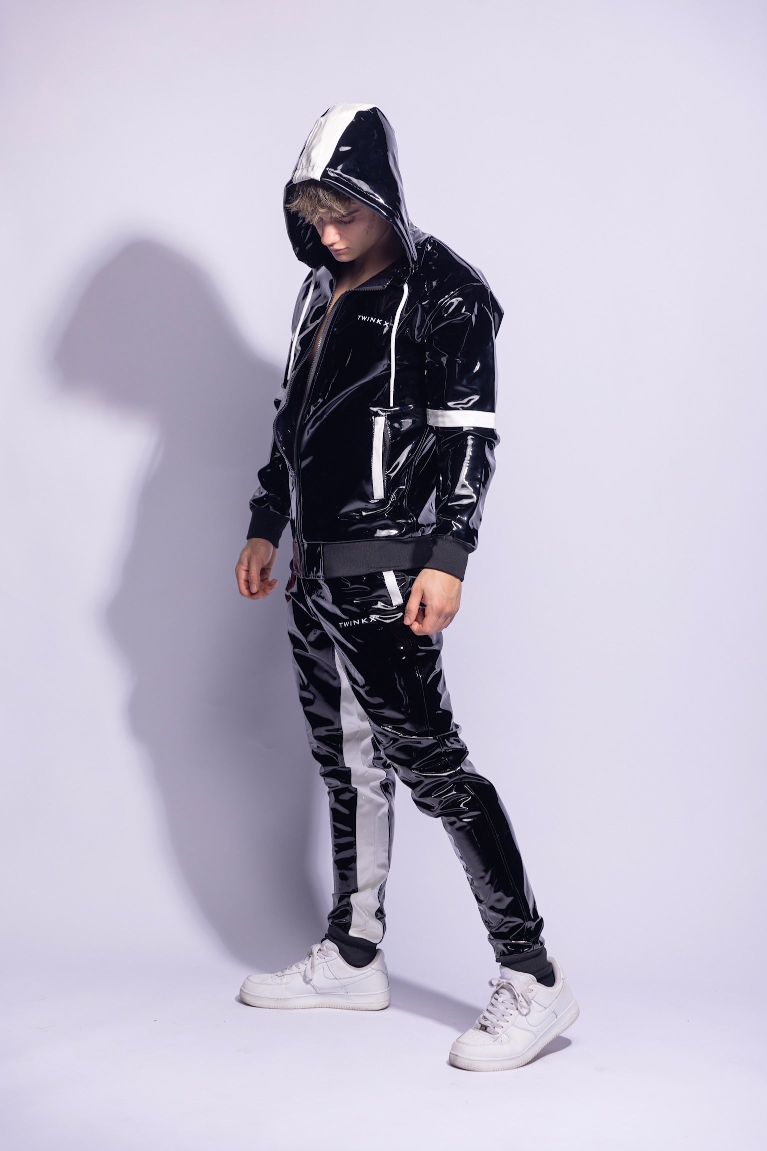 datingstar pants I black/white I pvc pro