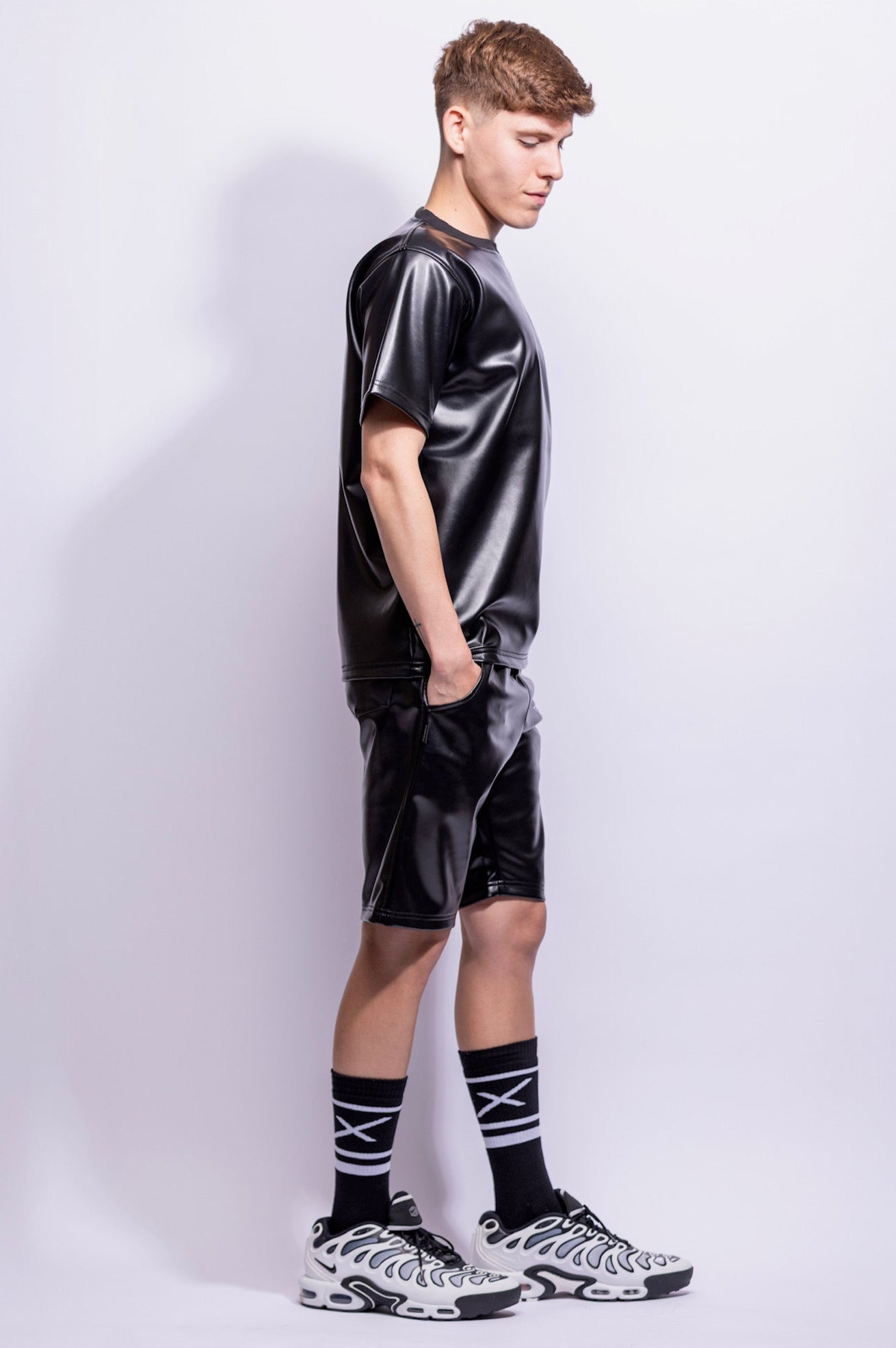 X-FORCE SUMMER SET I BLACK I VEGAN LEATHER