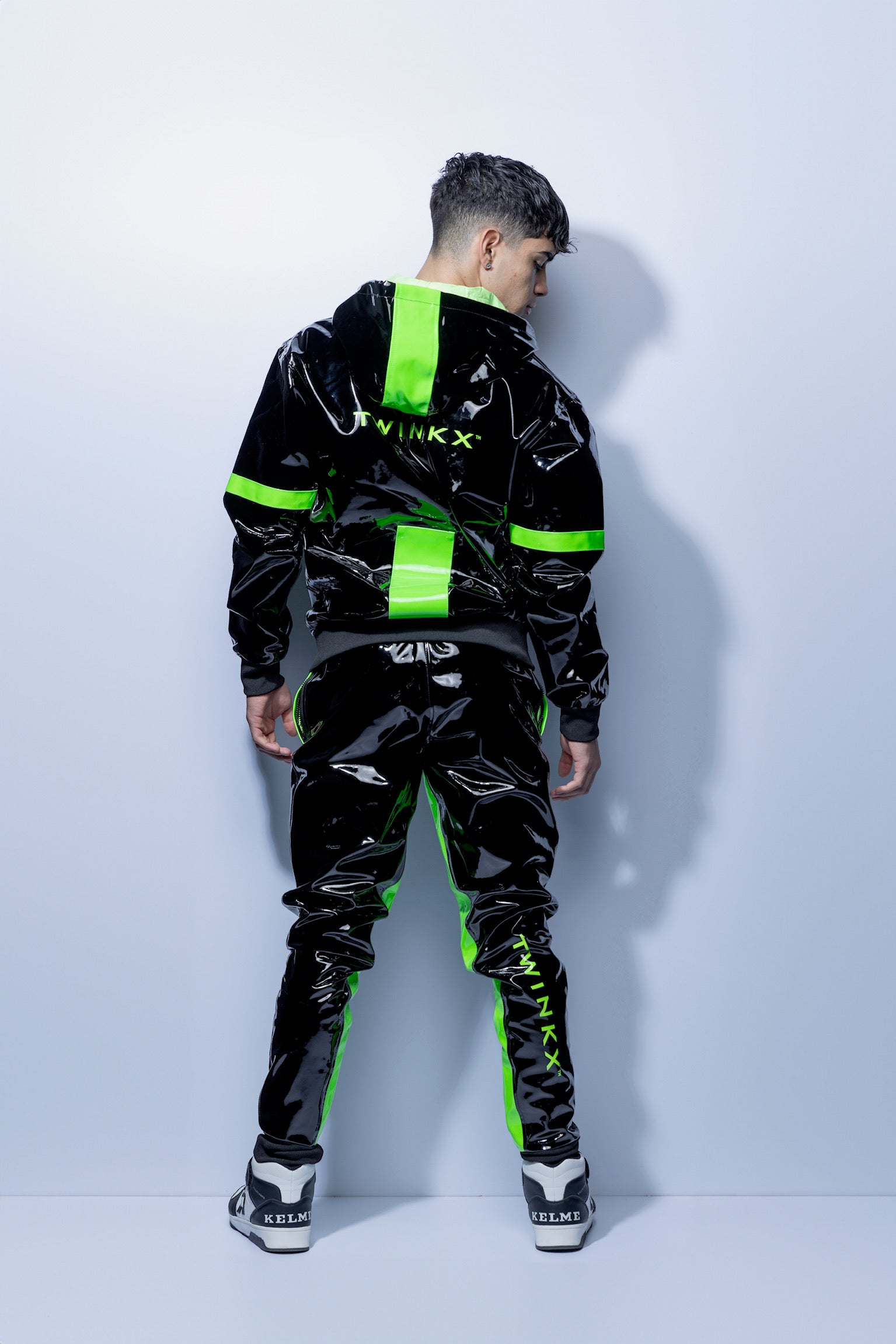 datingstar pants I black/green I pvc pro