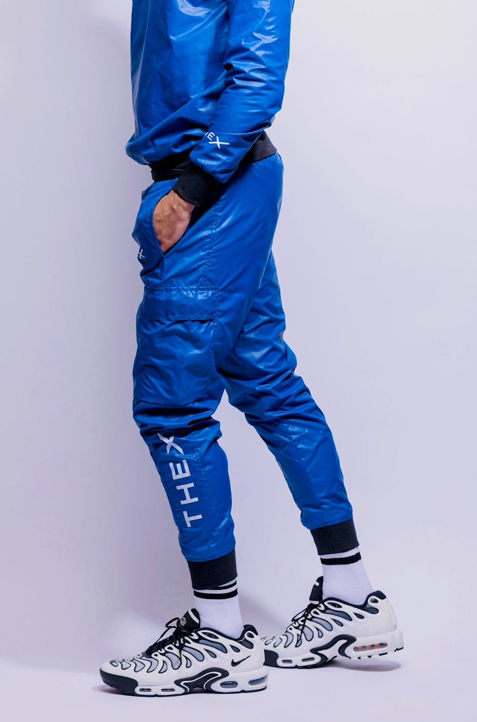 adonis pants I royal blue I nylon