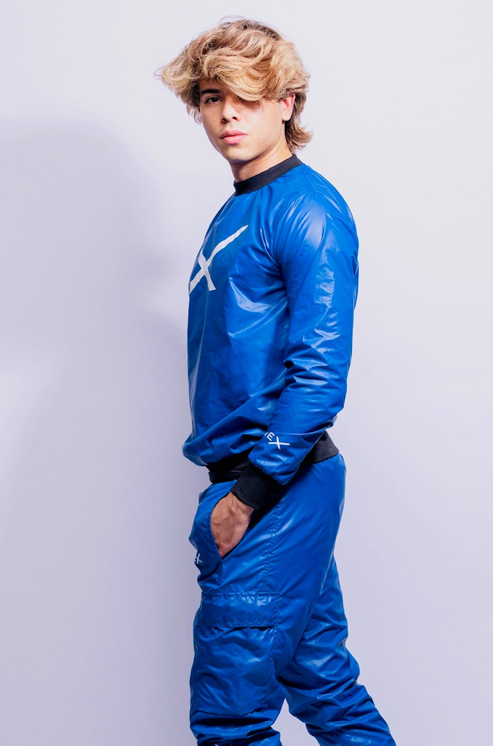 adonis pullover I royal blue I nylon