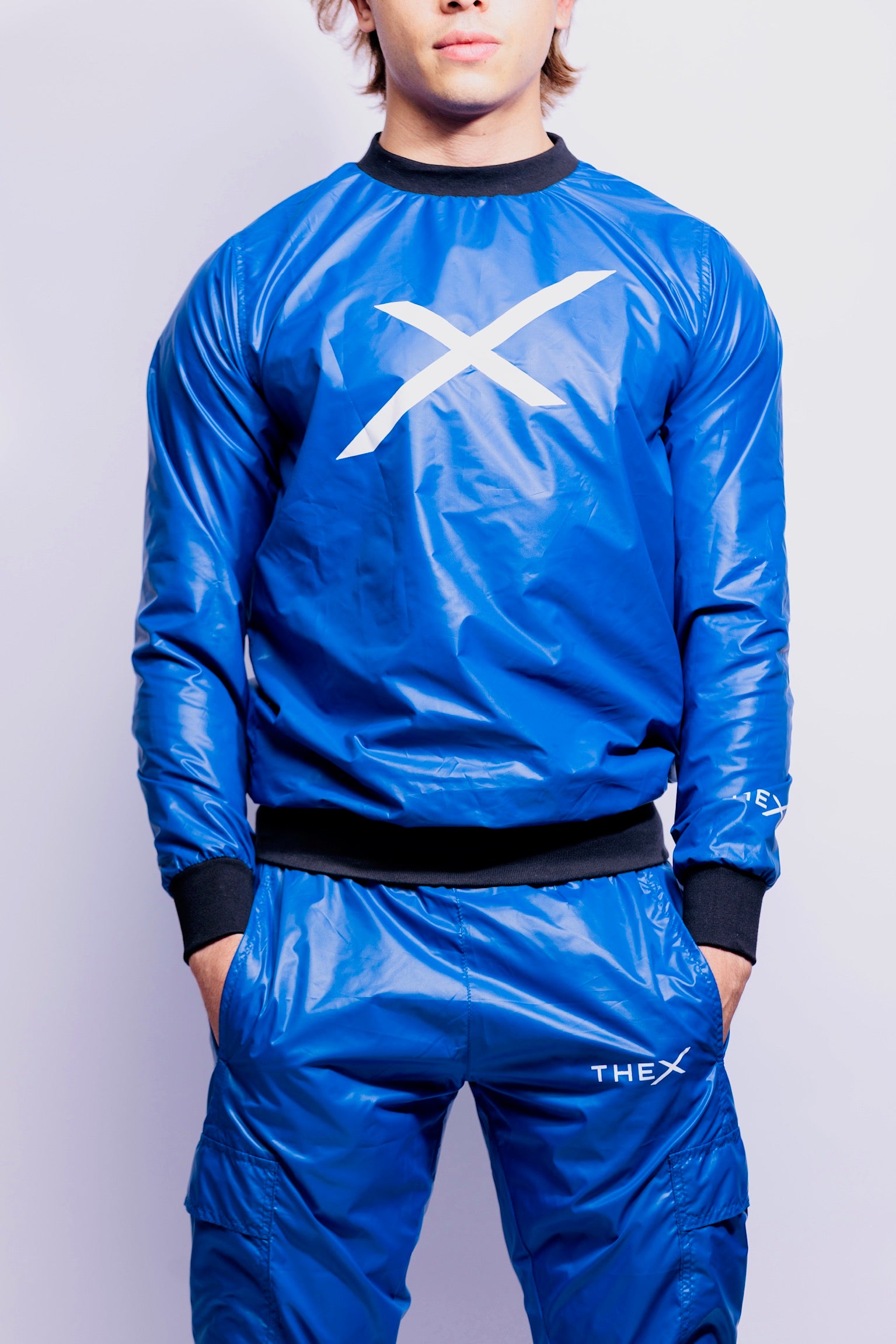 adonis pullover I royal blue I nylon