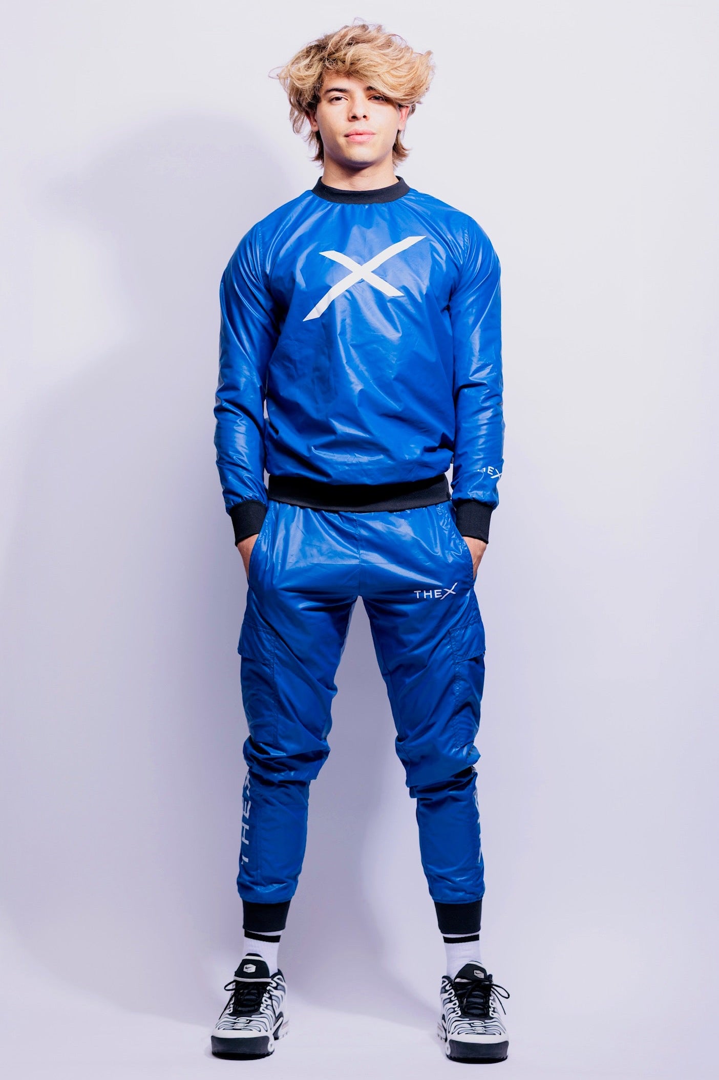 adonis pullover I royal blue I nylon