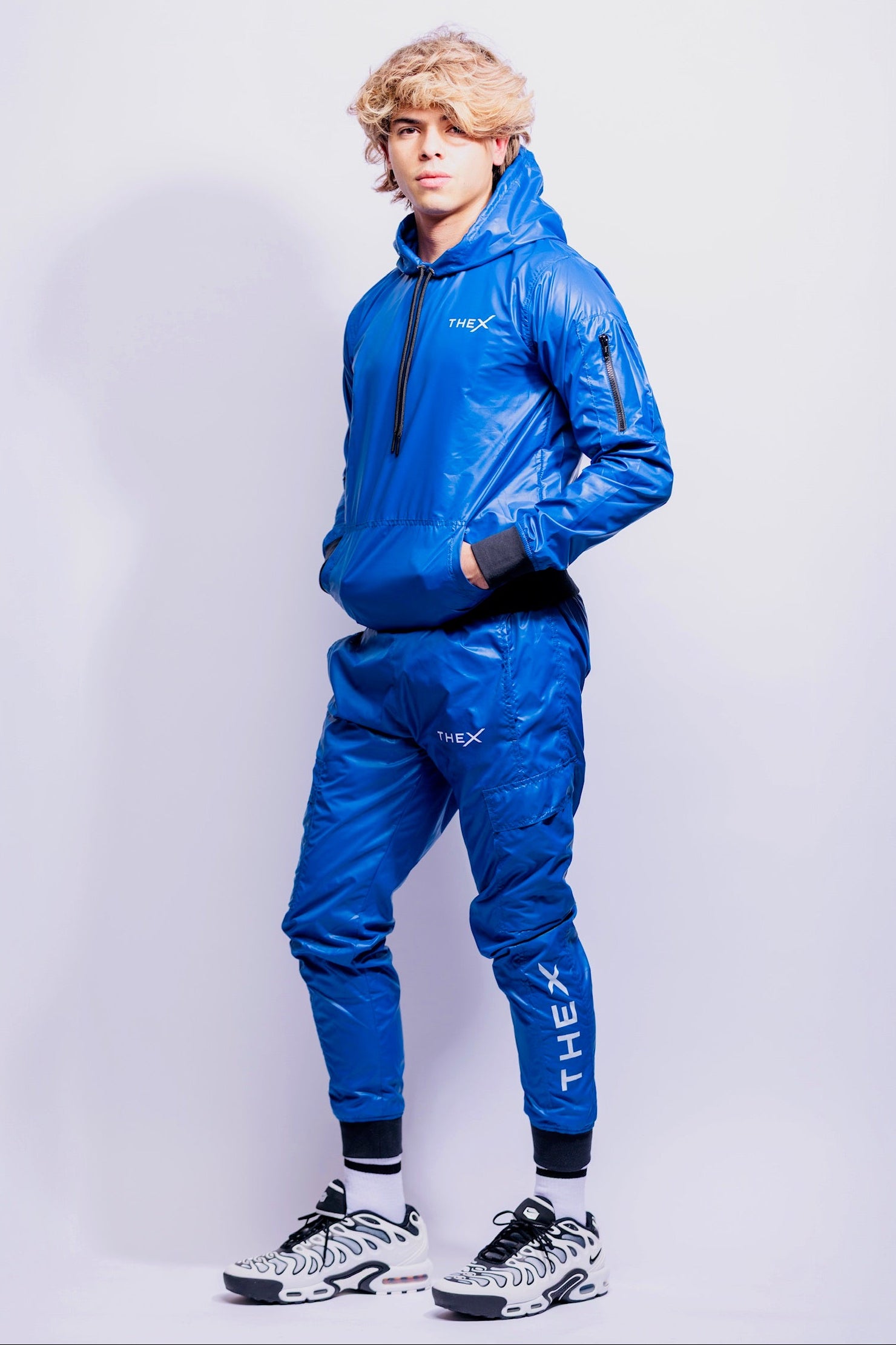 adonis pants I royal blue I nylon