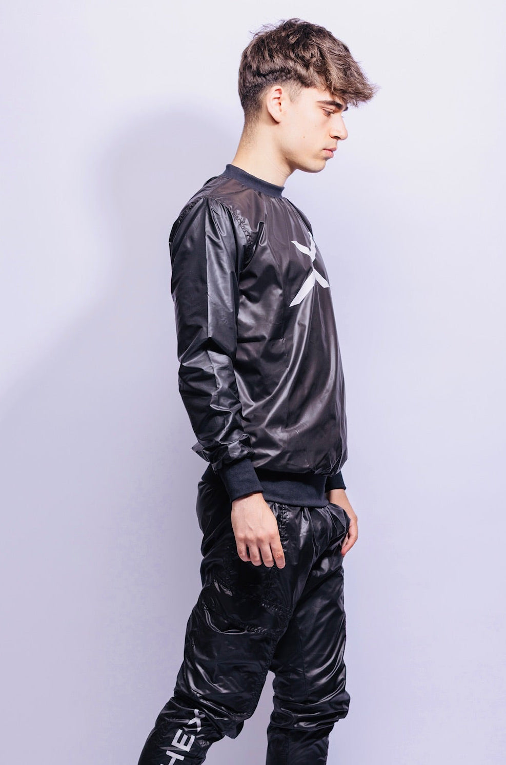 adonis pullover I black I nylon