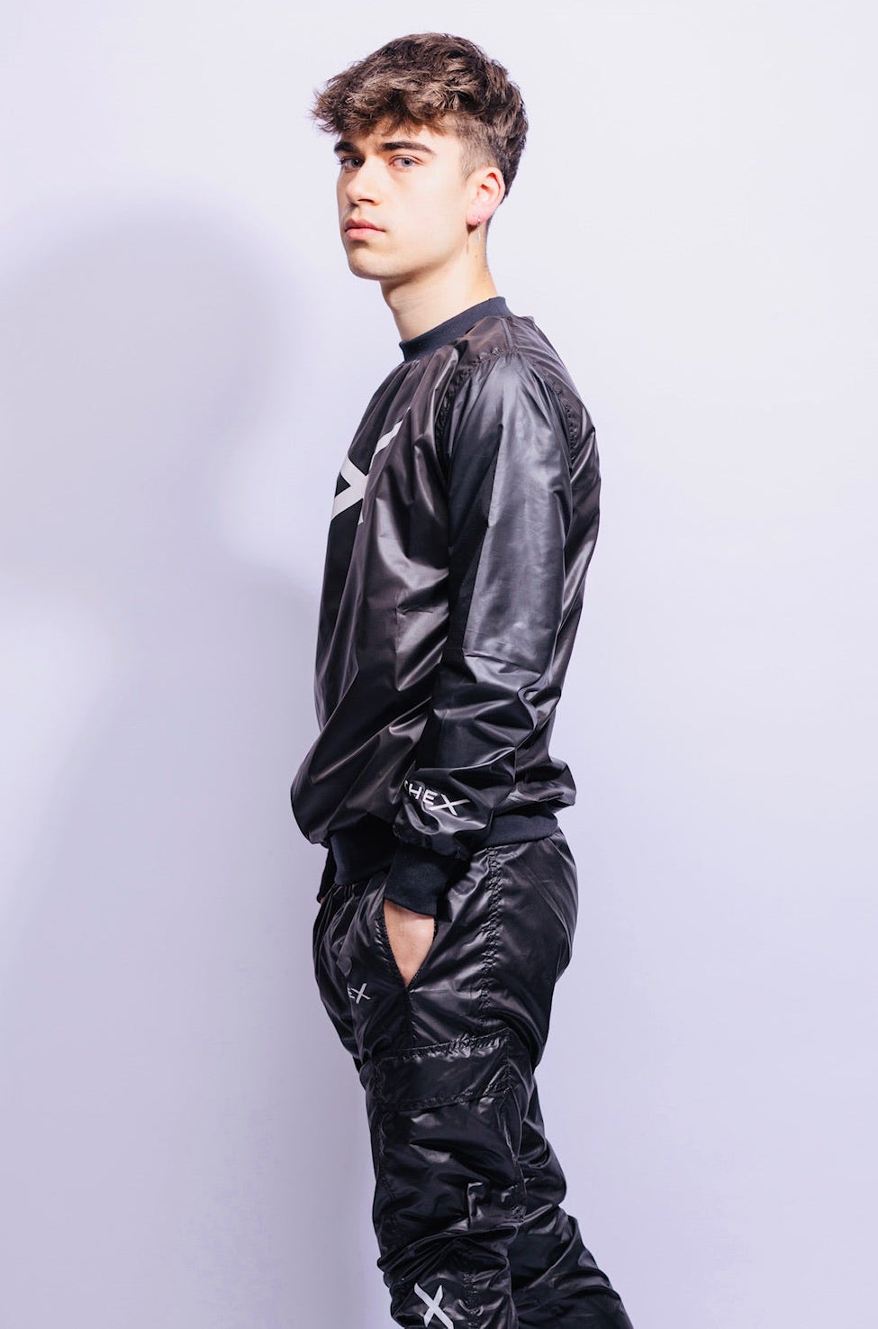 adonis pullover I black I nylon