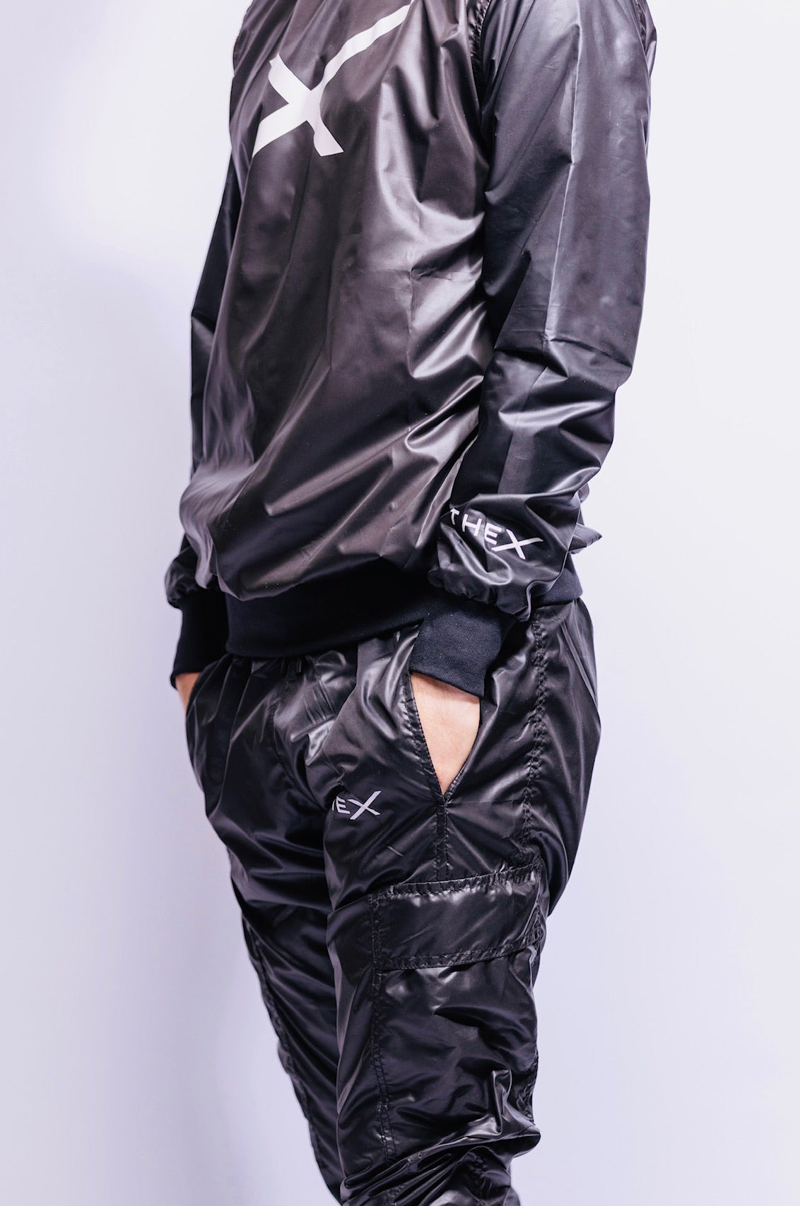 adonis pullover I black I nylon