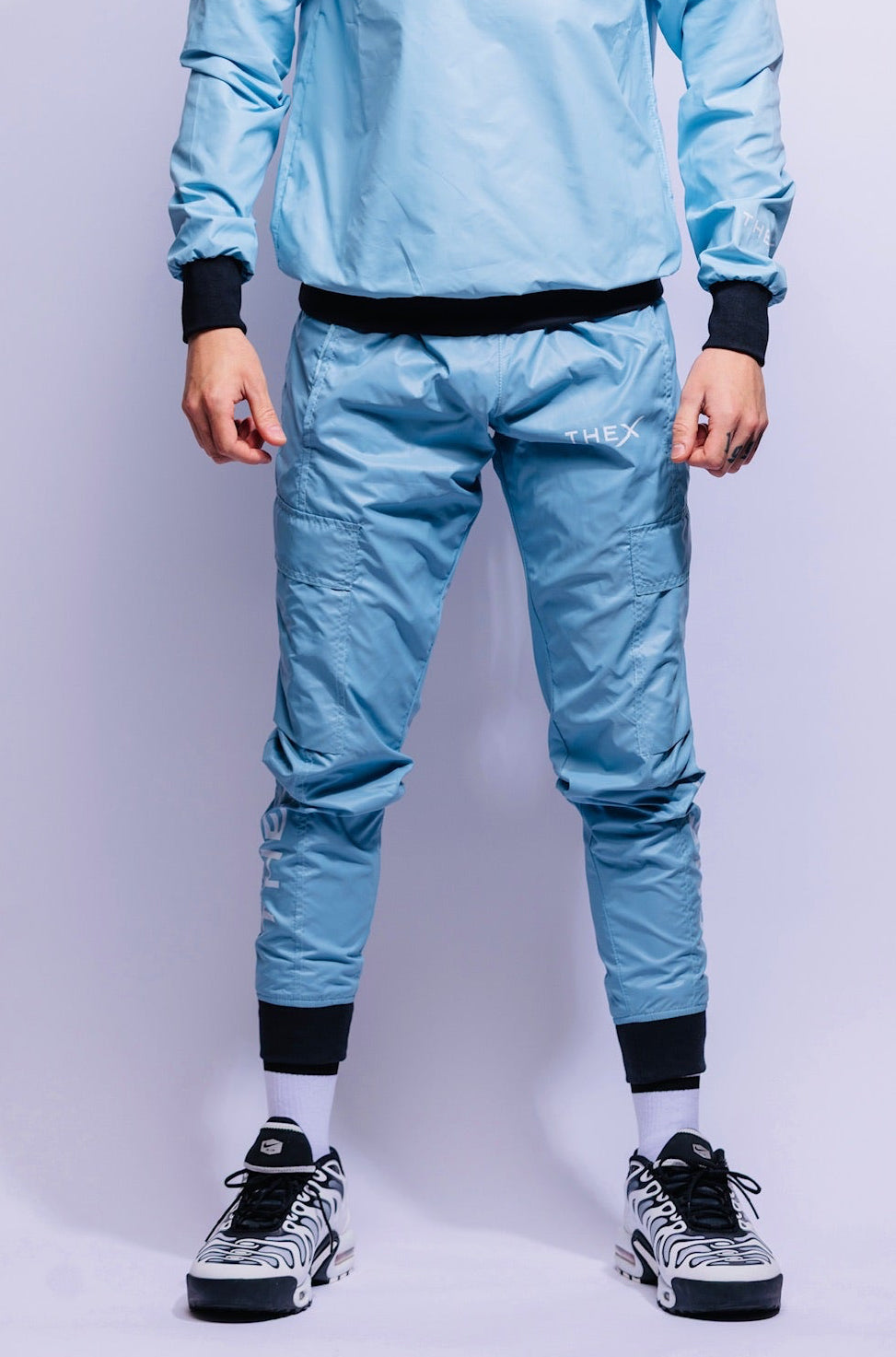 adonis pants I baby blue I nylon