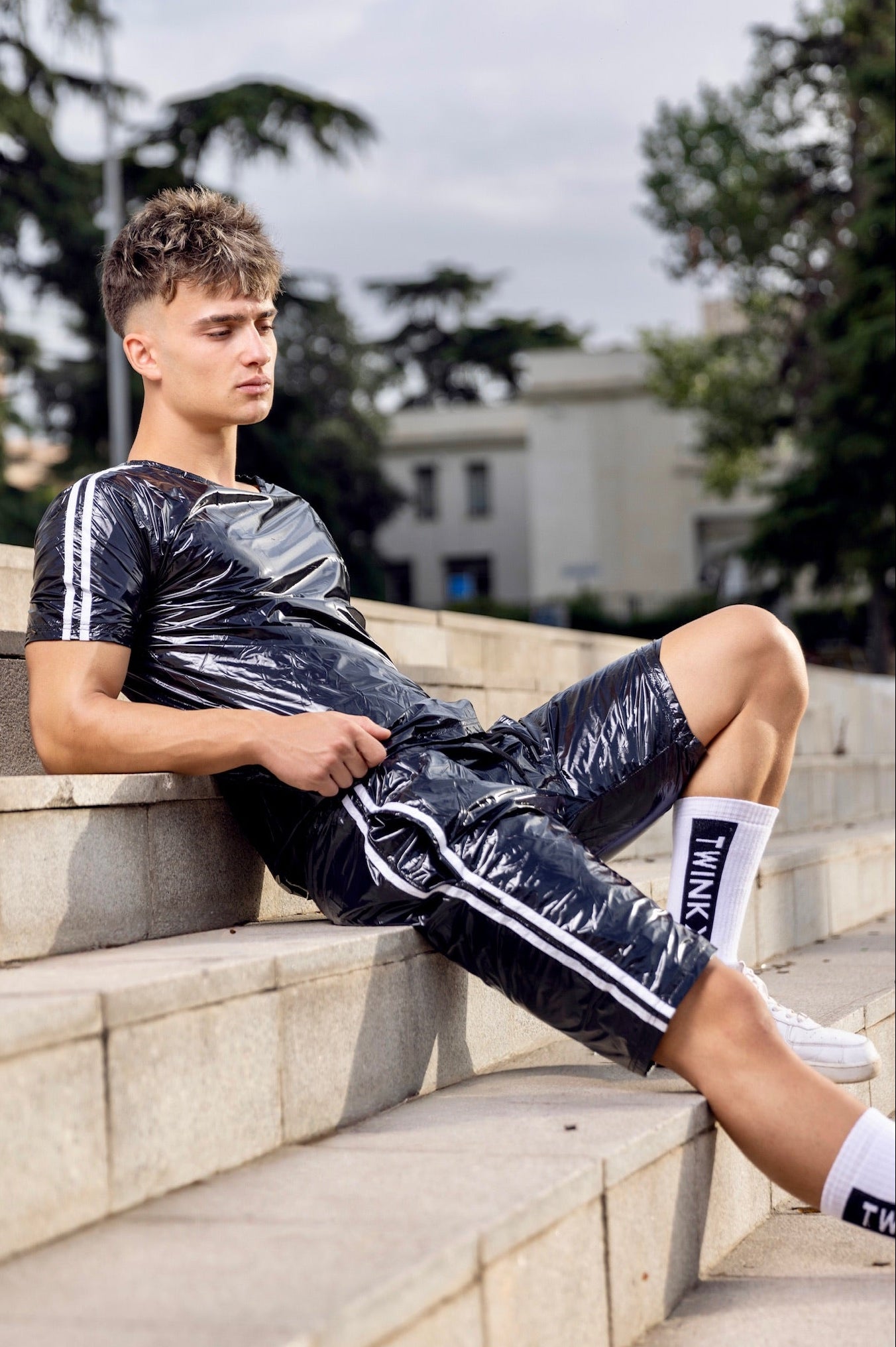 HERO BEACH SET I BLACK/WHITE | NYLON PRO