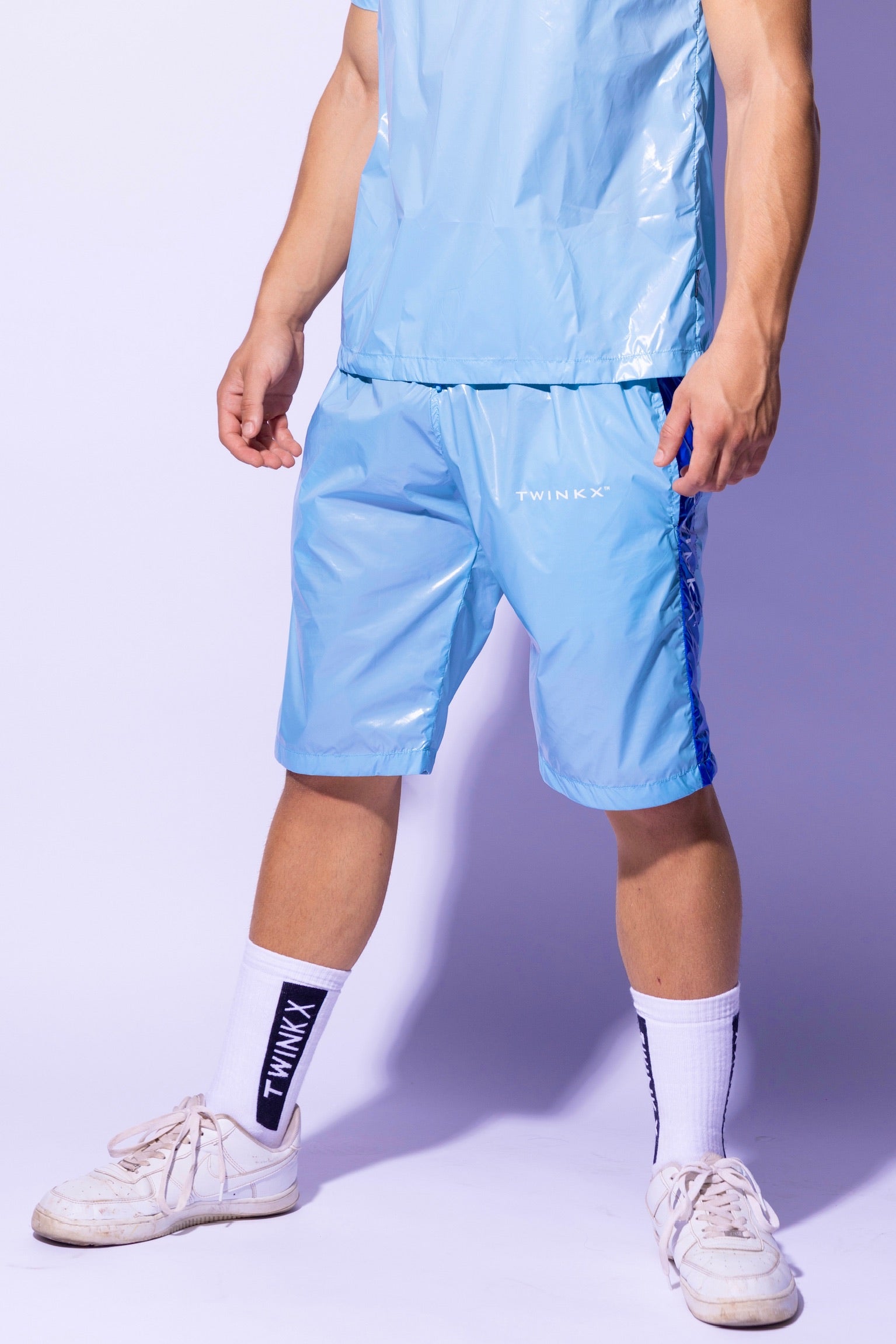 midnight shorts I sky 🧊 ice I nylon PRO