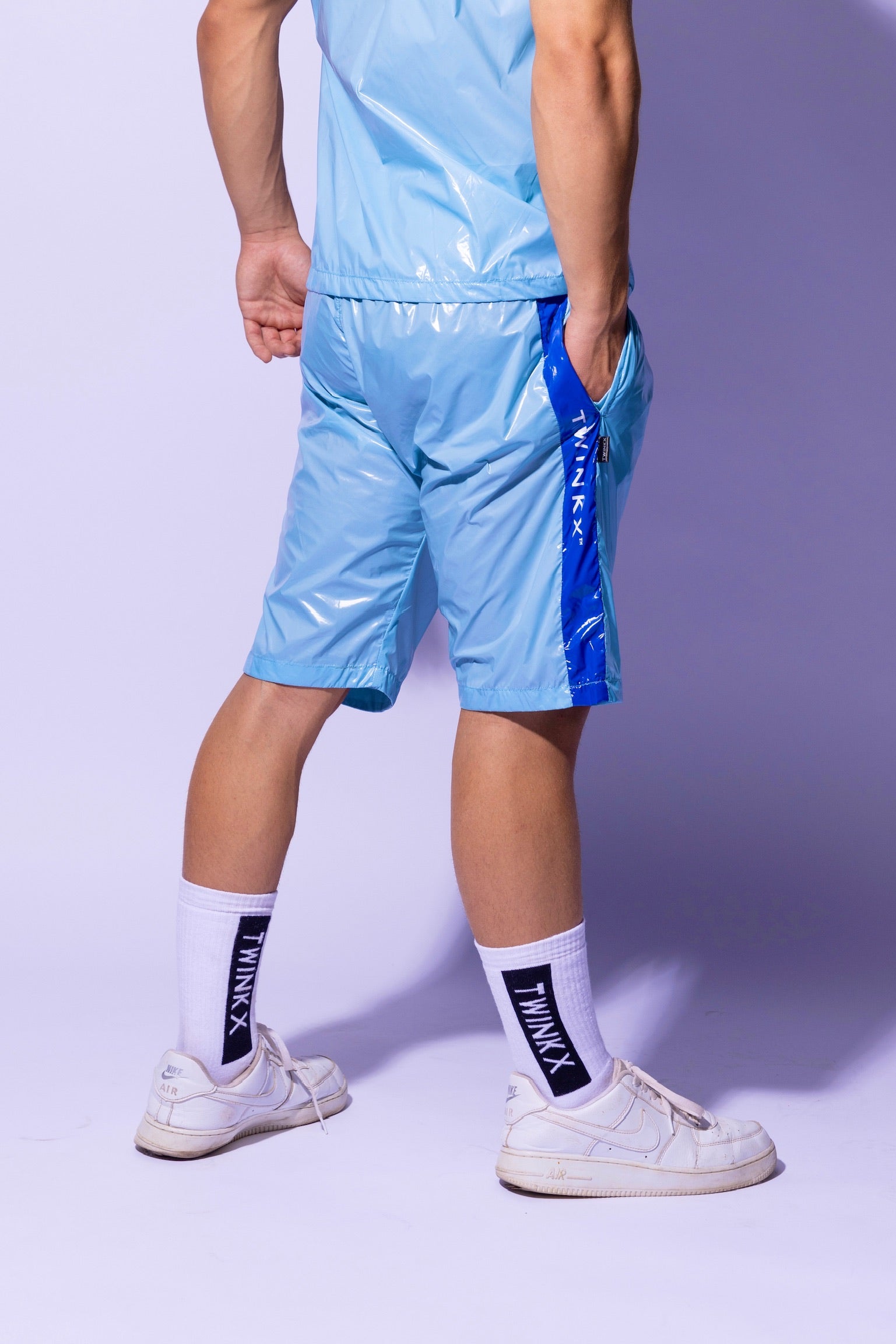 midnight shorts I sky 🧊 ice I nylon PRO